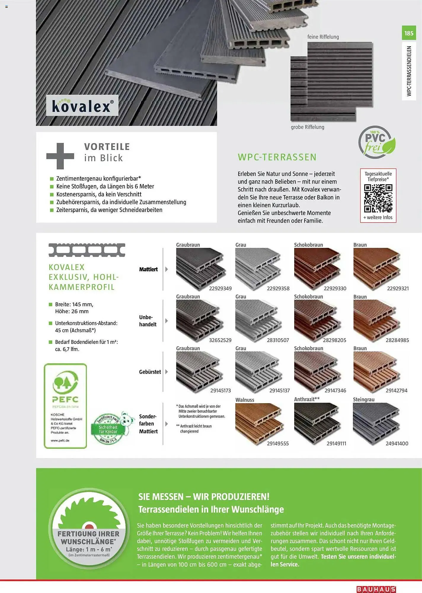 Bauhaus Prospekt von 2. März bis 30. Juni 2026 - Prospekt seite 185