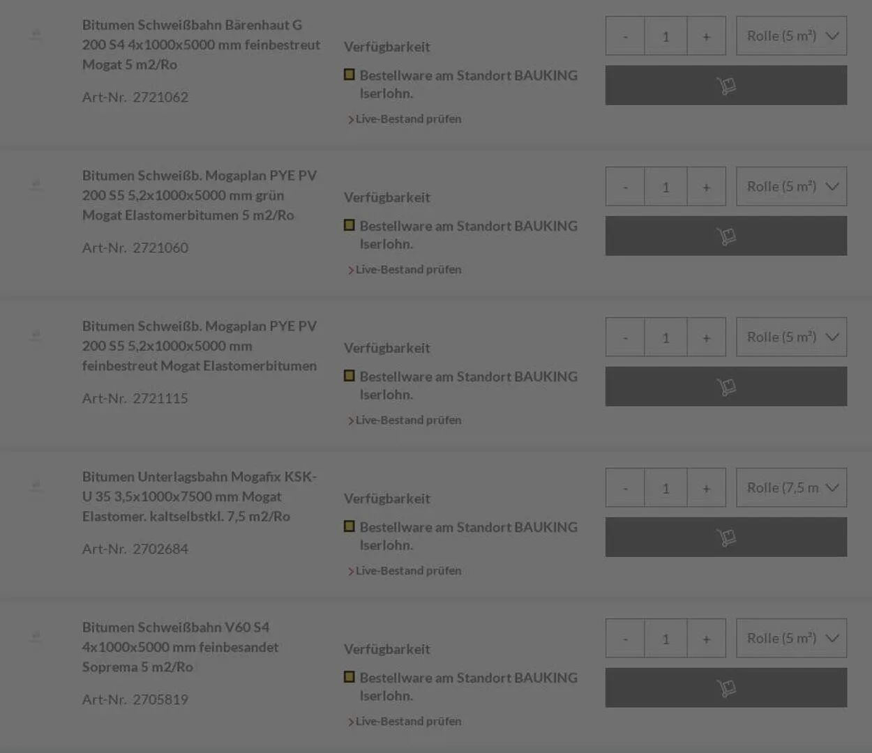 Bauking von 30. Juni bis 9. Juli 2025 - Prospekt seite 6