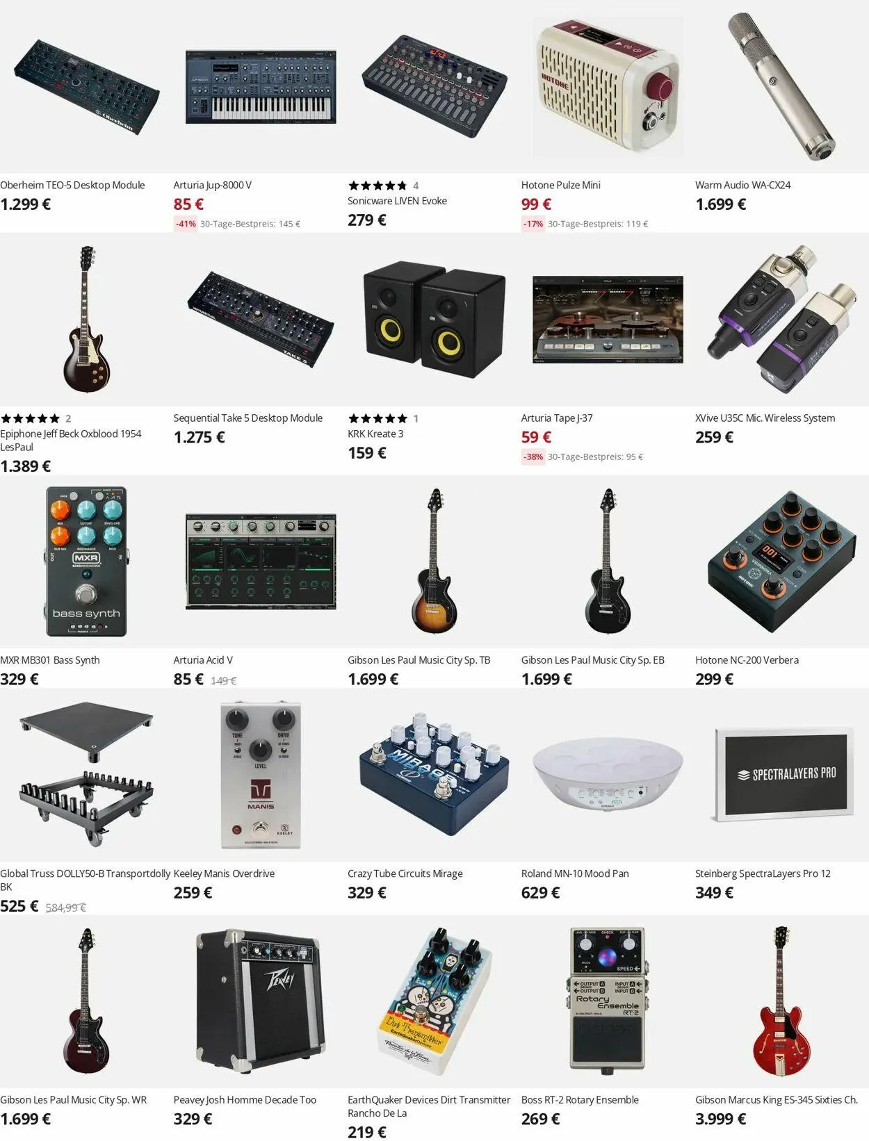 Thomann Aktueller Prospekt von 28. Juli bis 6. August 2025 - Prospekt seite 2