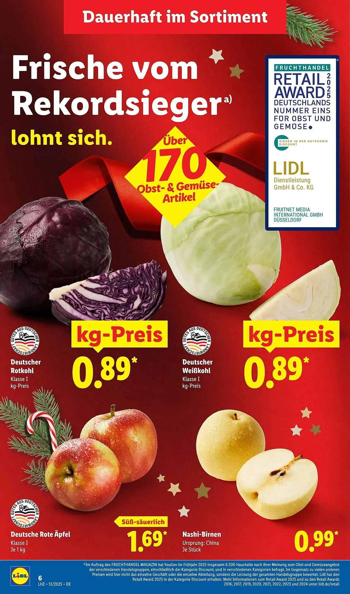 Lidl Prospekt von 15. Dezember bis 21. Dezember 2025 - Prospekt seite 16