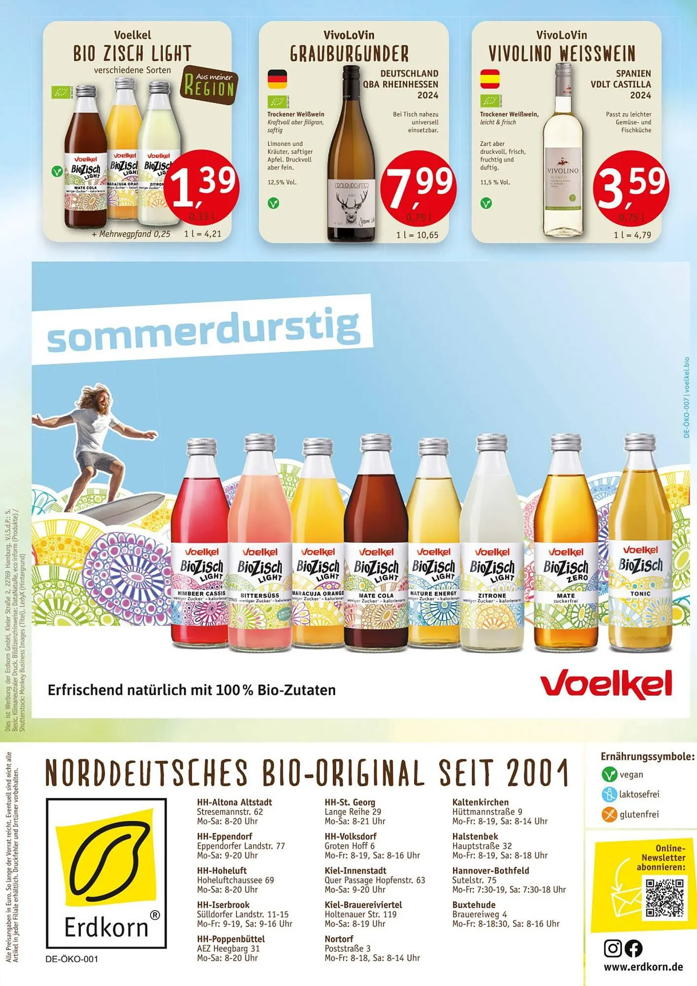 Erdkorn Biomarkt Prospekt von 19. Juni bis 23. Juni 2025 - Prospekt seite 6