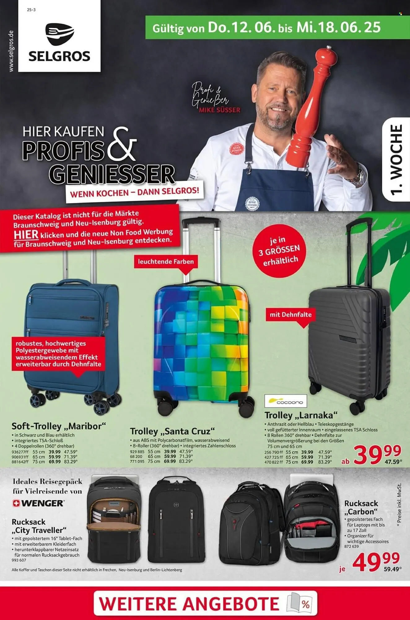 Selgros Prospekt von 12. Juni bis 18. Juni 2025 - Prospekt seite 1