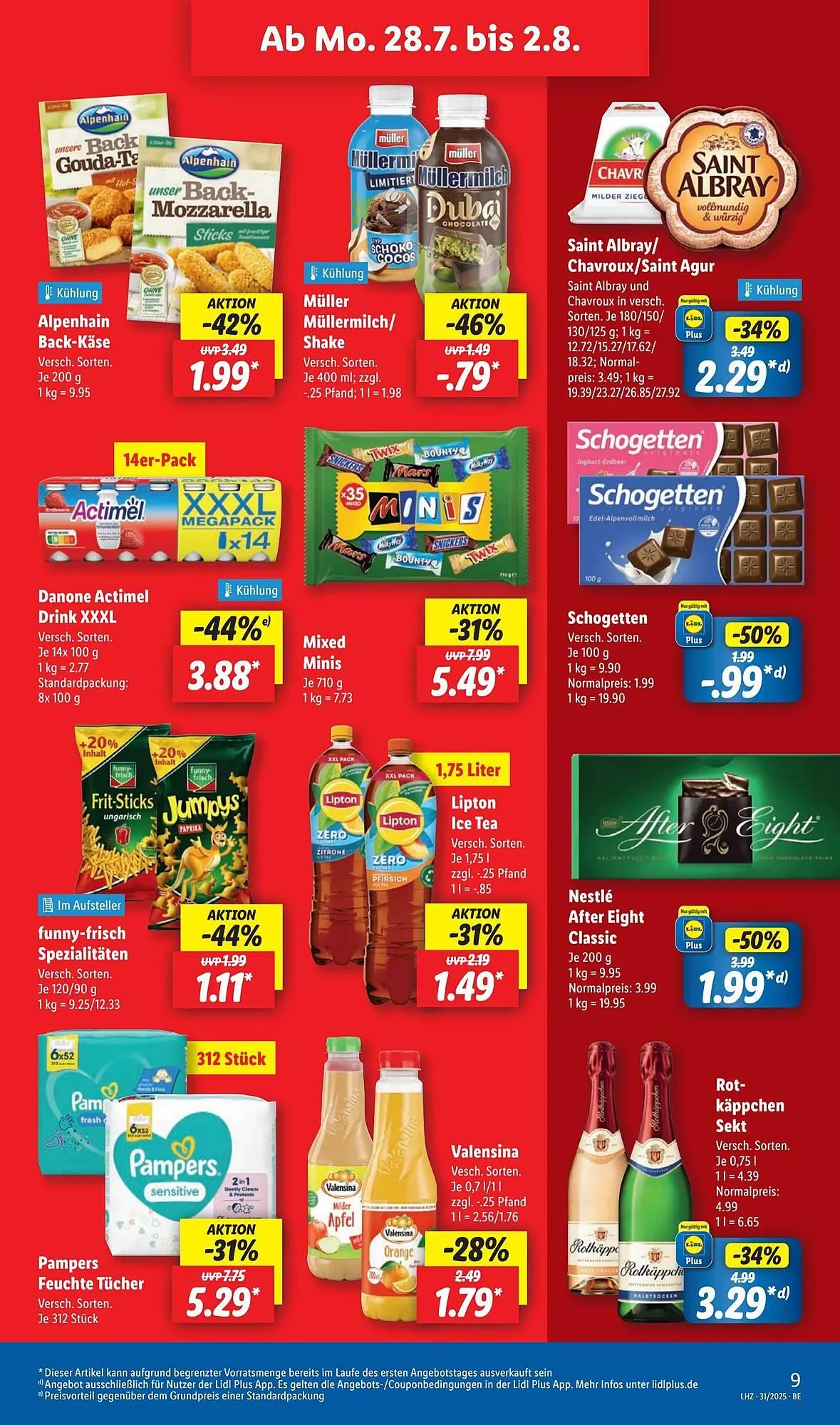 Lidl Prospekt von 28. Juli bis 3. August 2025 - Prospekt seite 15
