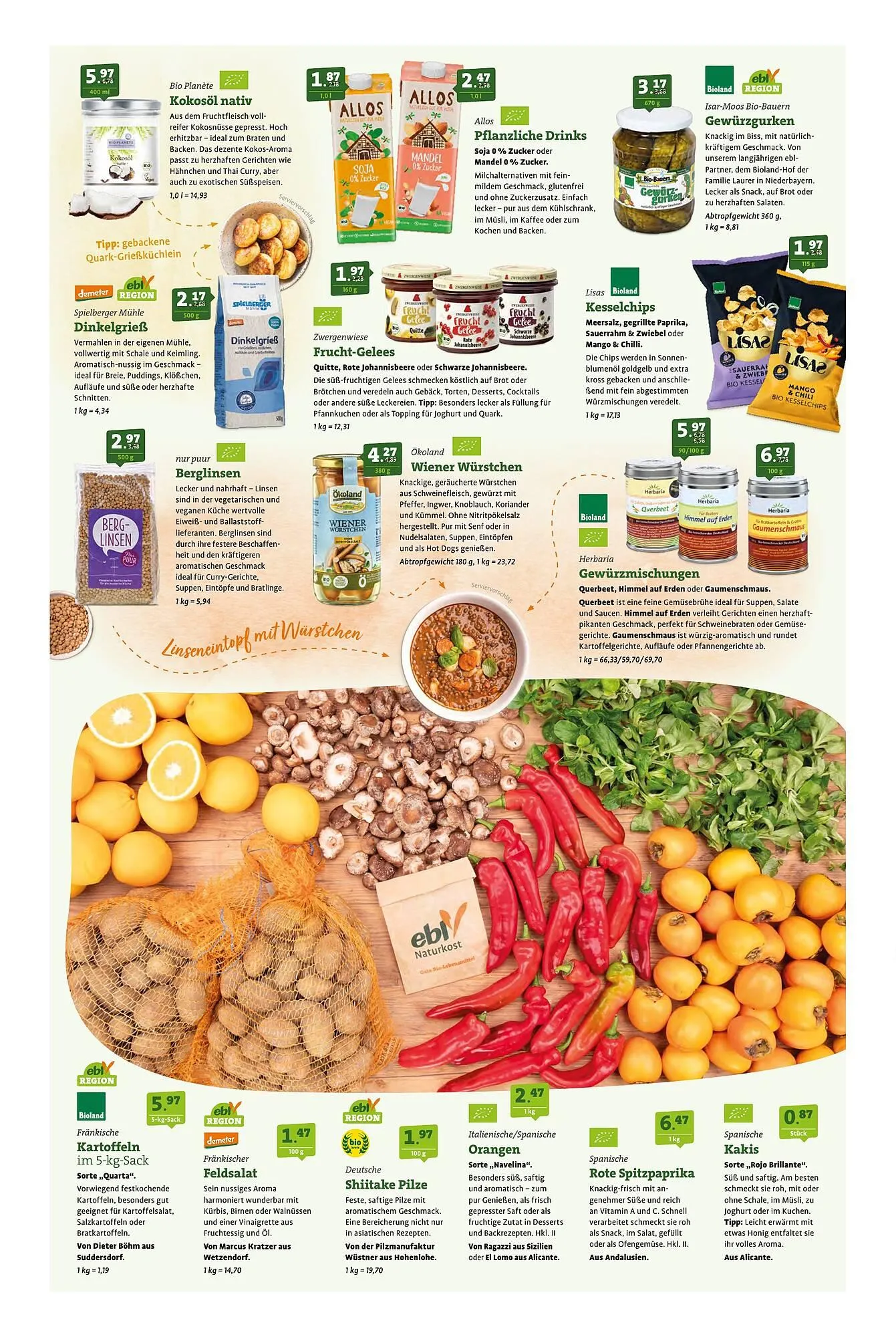 Ebl Naturkost Prospekt von 19. November bis 25. November 2025 - Prospekt seite 3
