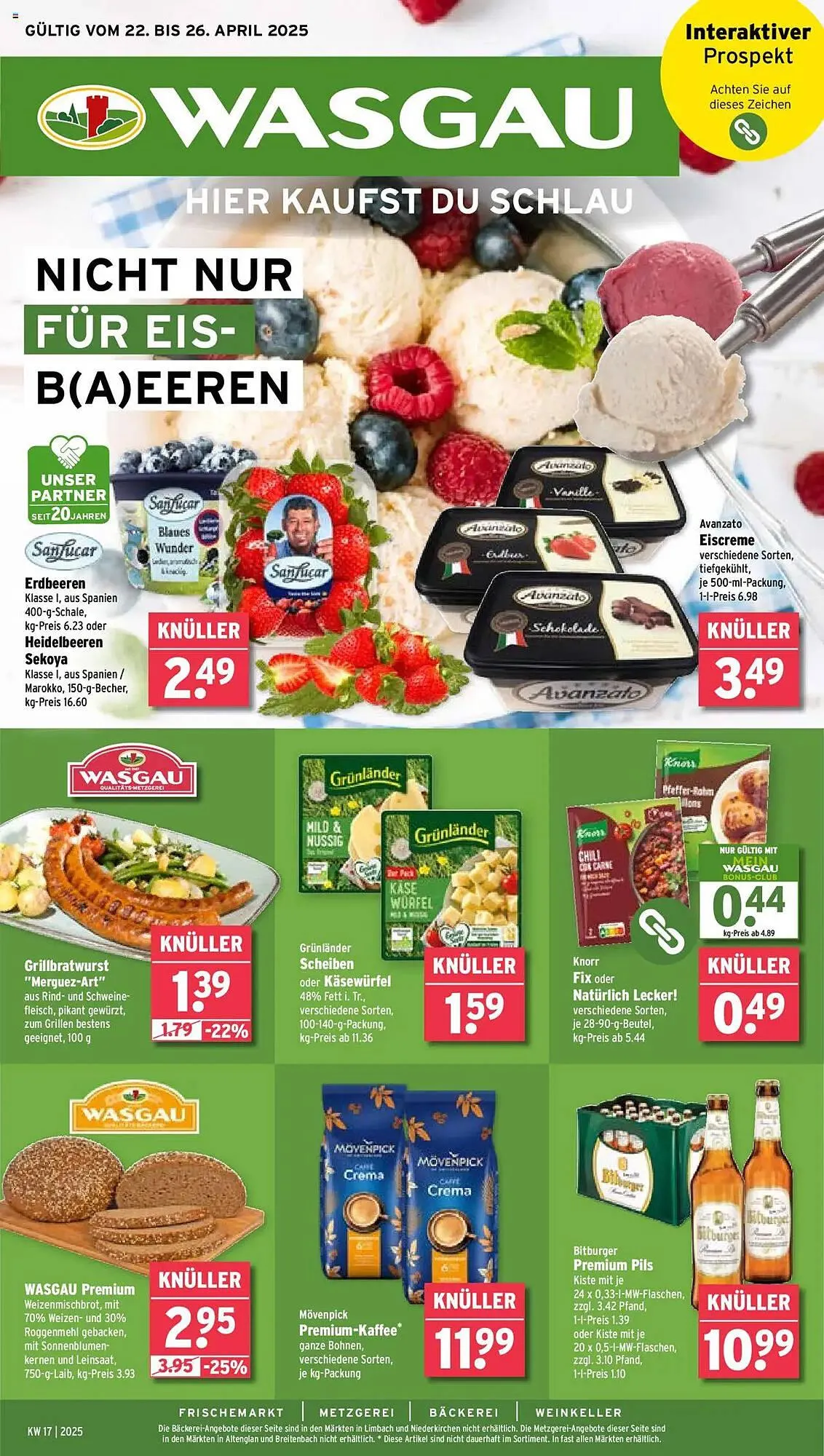 Wasgau Prospekt - 1