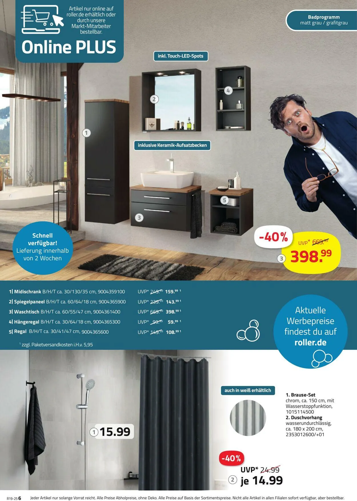Roller Aktueller Prospekt von 11. Mai bis 25. Mai 2025 - Prospekt seite 6