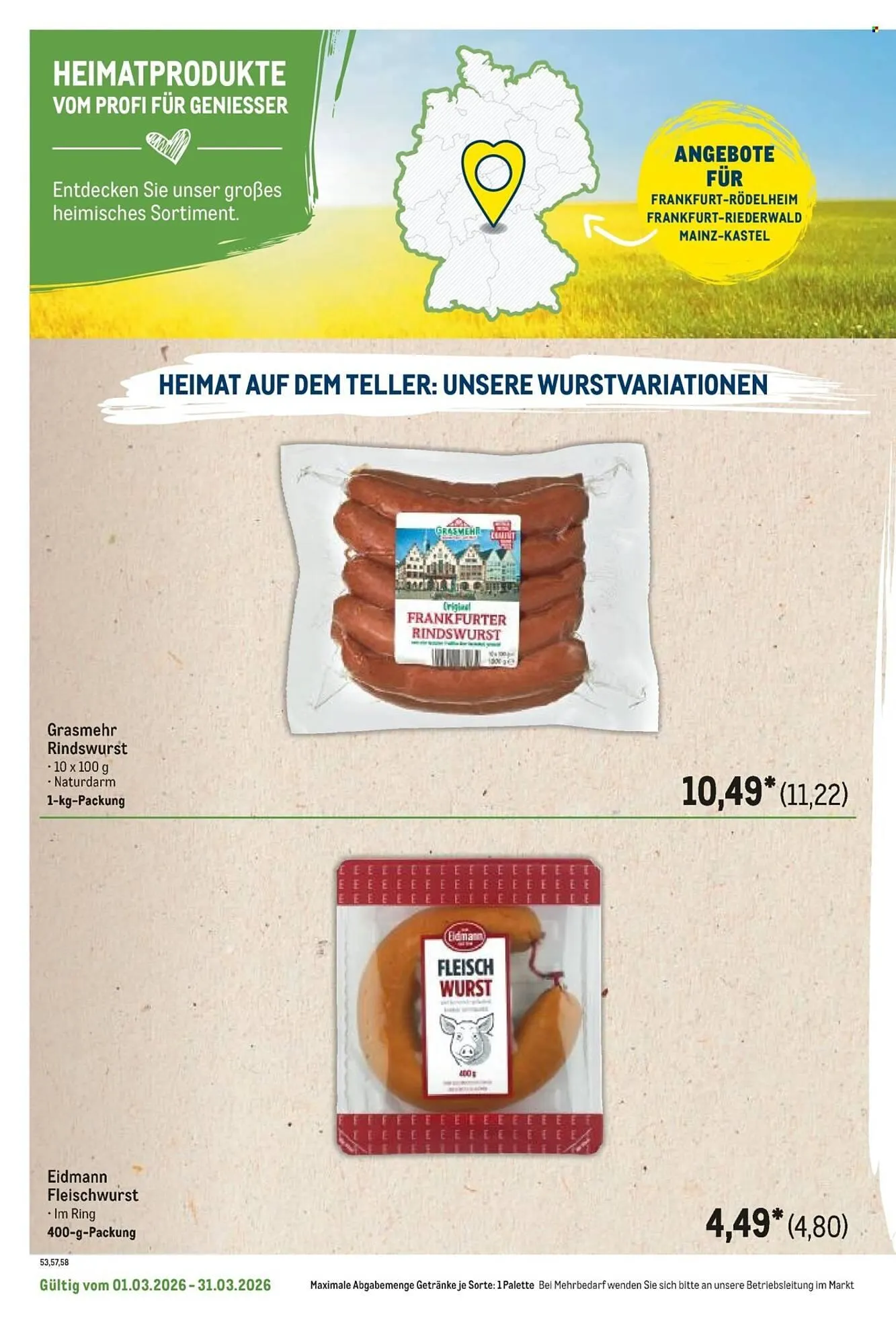 METRO Prospekt von 1. März bis 31. März 2026 - Prospekt seite 52