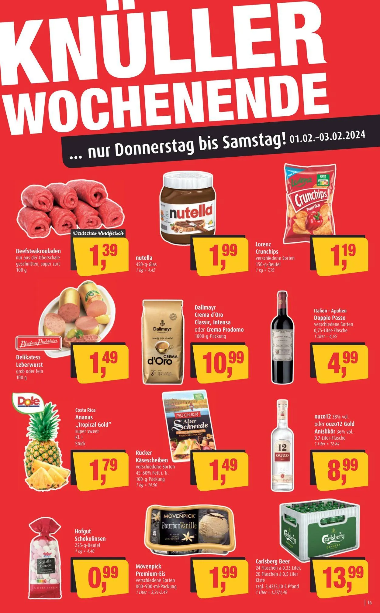 Markant Aktueller Prospekt von 2. August bis 16. August 2025 - Prospekt seite 16