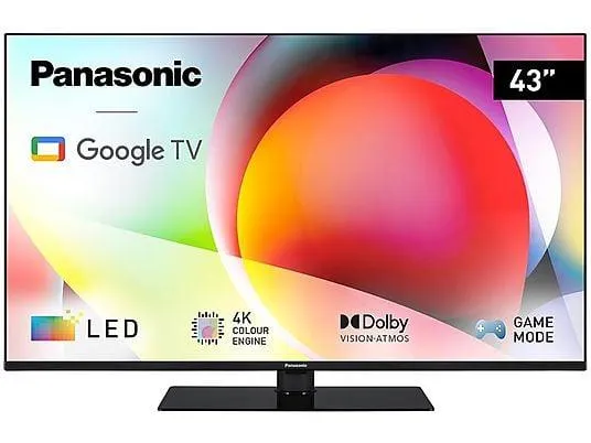 PANASONIC TN-43W70AEZ 2024 LED TV (Flat, 43 Zoll / 108 cm, UHD 4K, SMART TV)