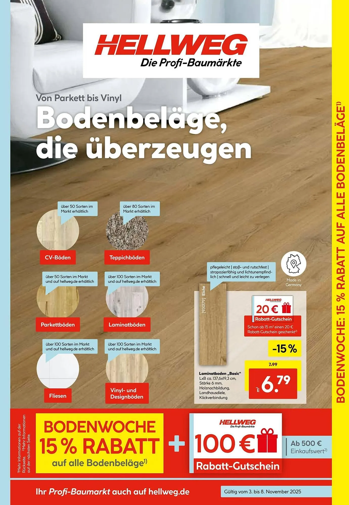 Hellweg Prospekt von 3. November bis 9. November 2025 - Prospekt seite 9