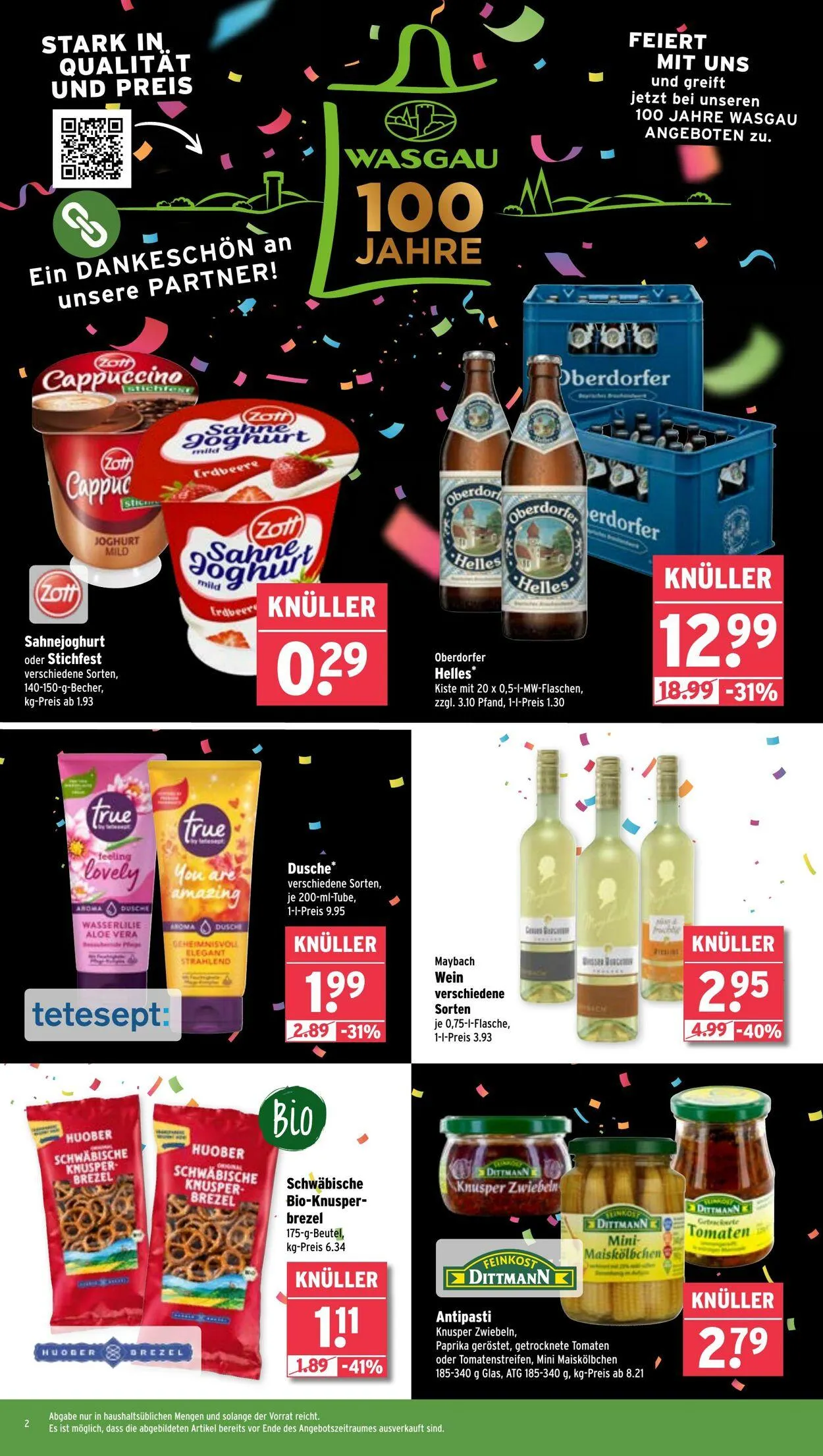 Wasgau von 12. Mai bis 17. Mai 2025 - Prospekt seite 2