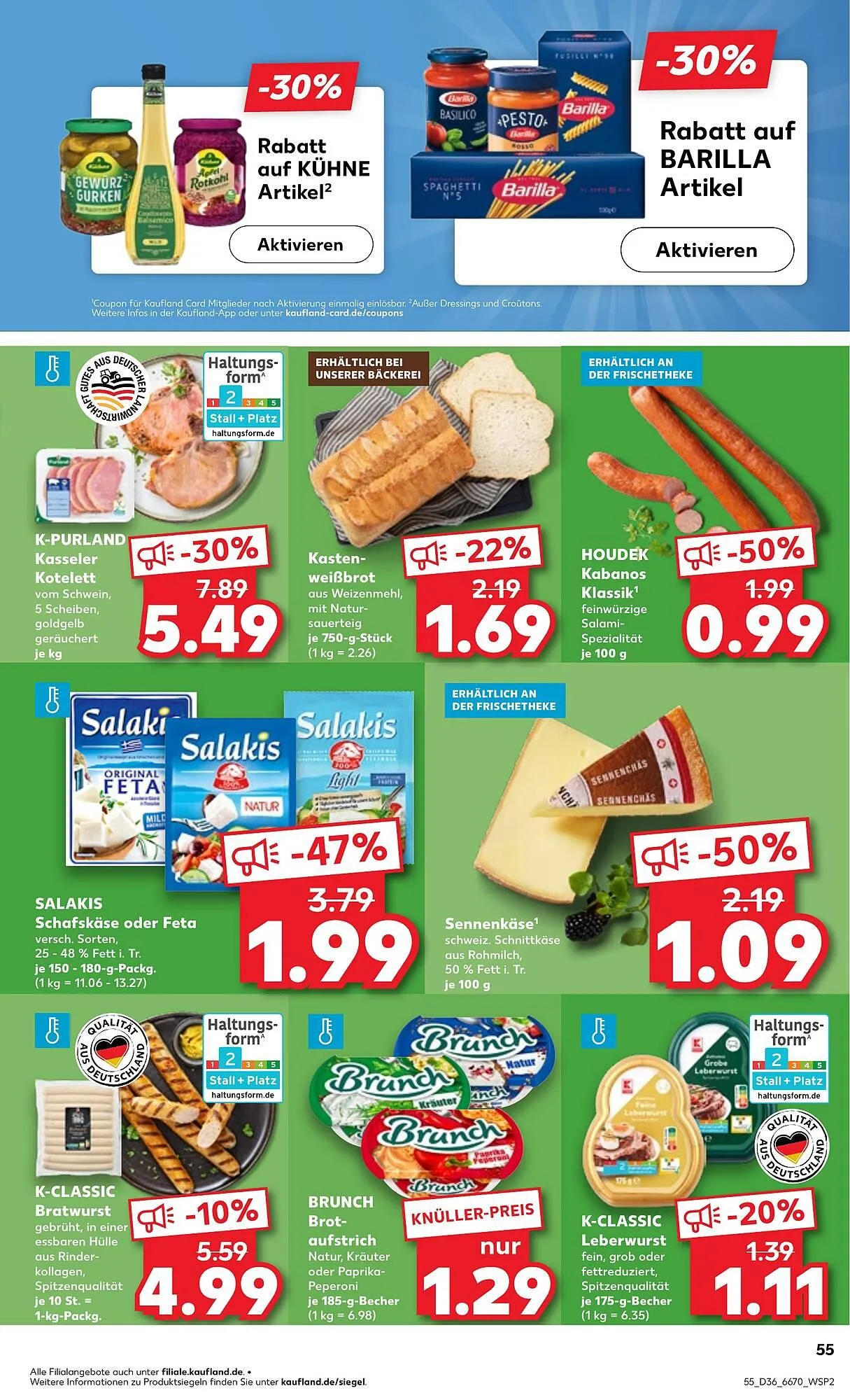 Kaufland Prospekt von 4. September bis 10. September 2025 - Prospekt seite 55