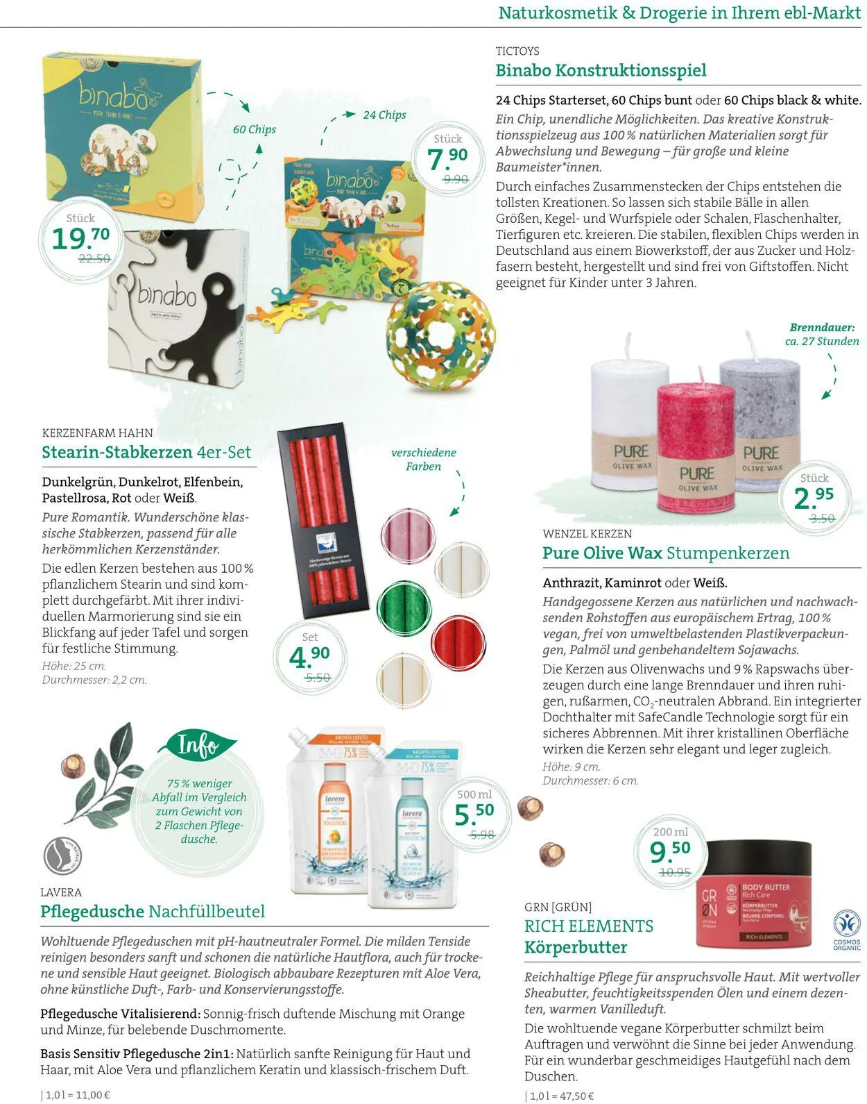 ebl Naturkos von 5. Oktober bis 11. Oktober 2023 - Prospekt seite 3