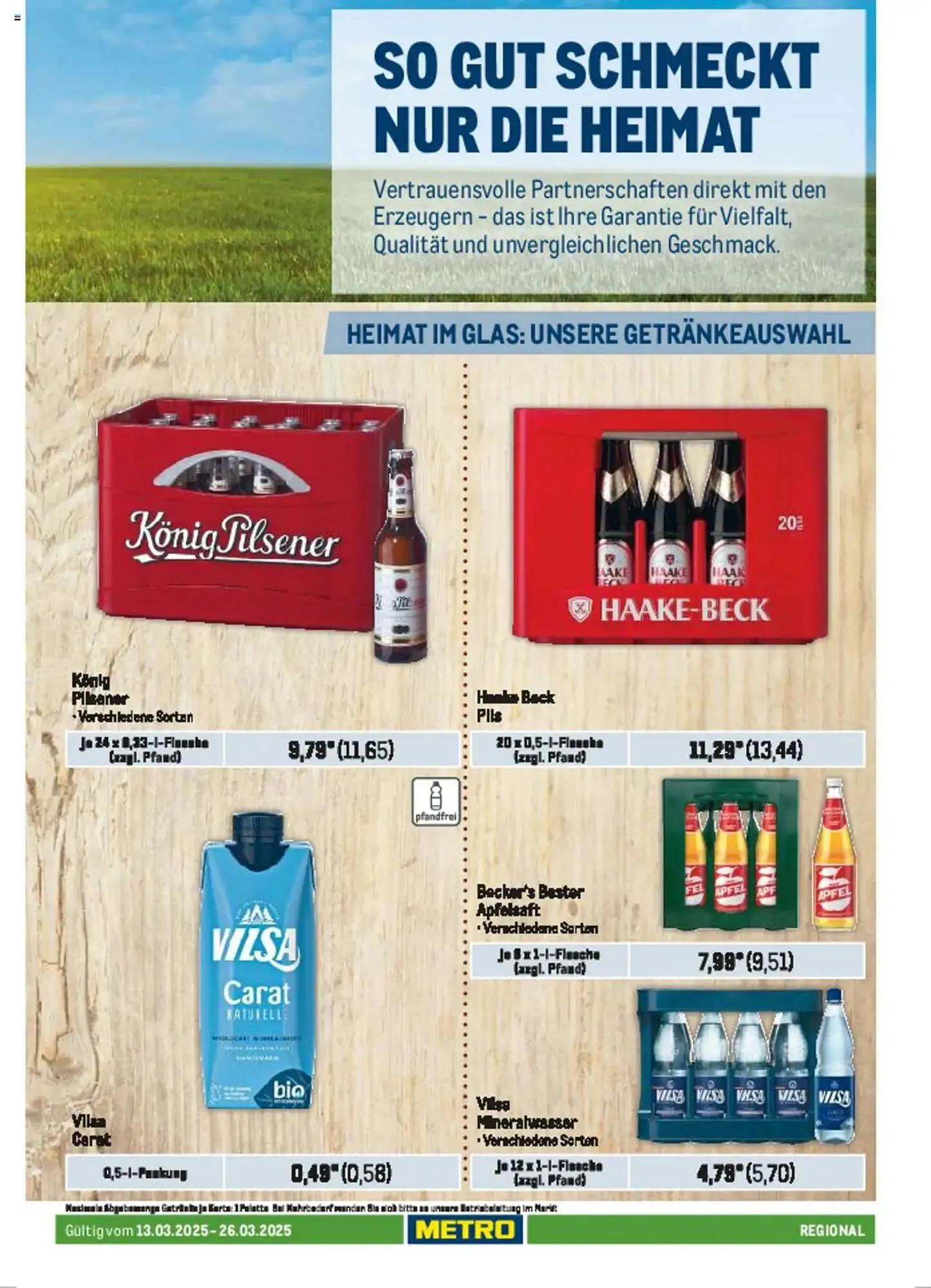 METRO Prospekt von 13. März bis 26. März 2025 - Prospekt seite 39