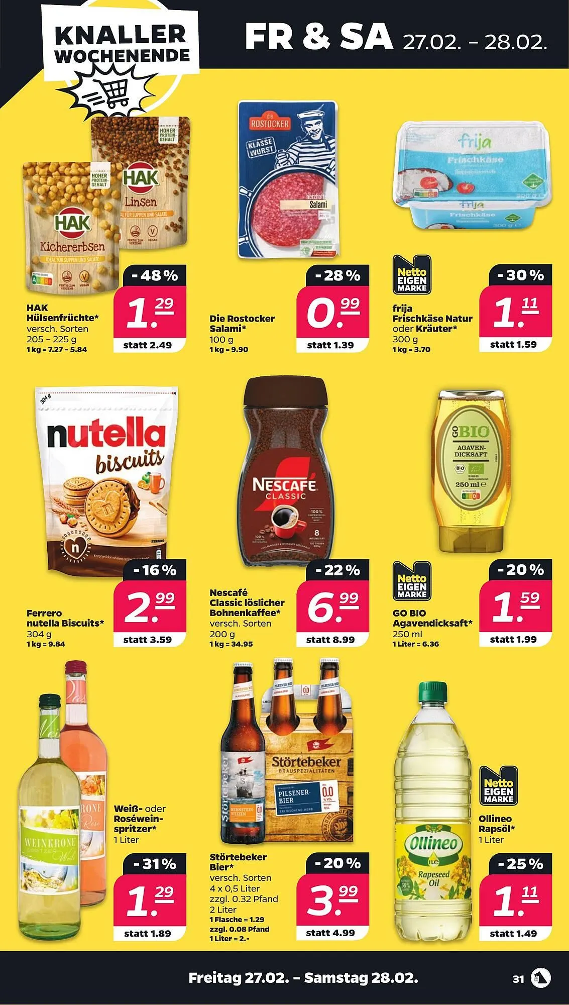 NETTO Prospekt von 23. Februar bis 28. Februar 2026 - Prospekt seite 37