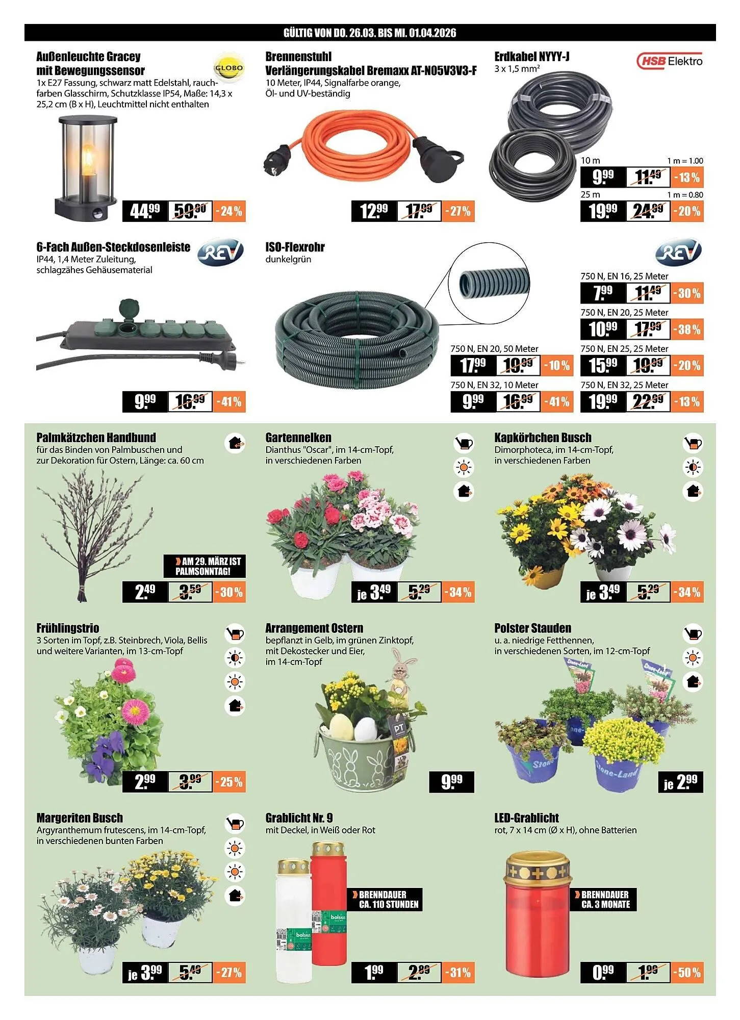 V Baumarkt Prospekt von 26. März bis 2. April 2026 - Prospekt seite 6
