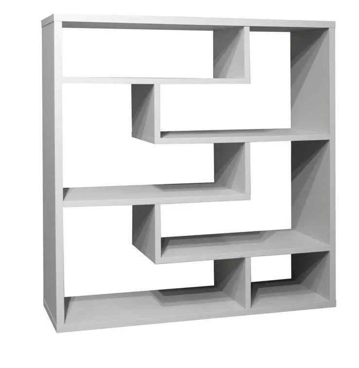 Regal SELMA 130 x 134 cm Kreidegrau matt