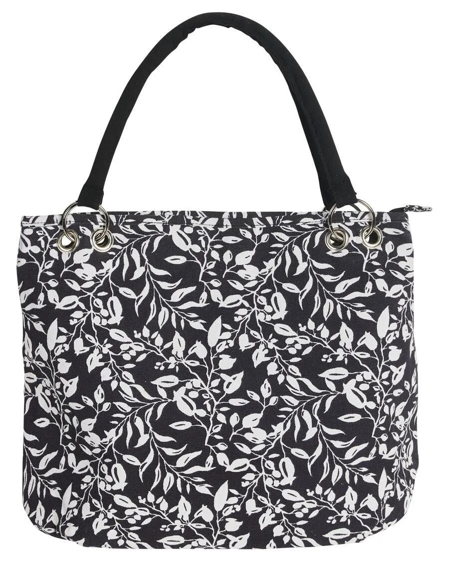Canvas Schultertasche Janina, verschiedene Designs