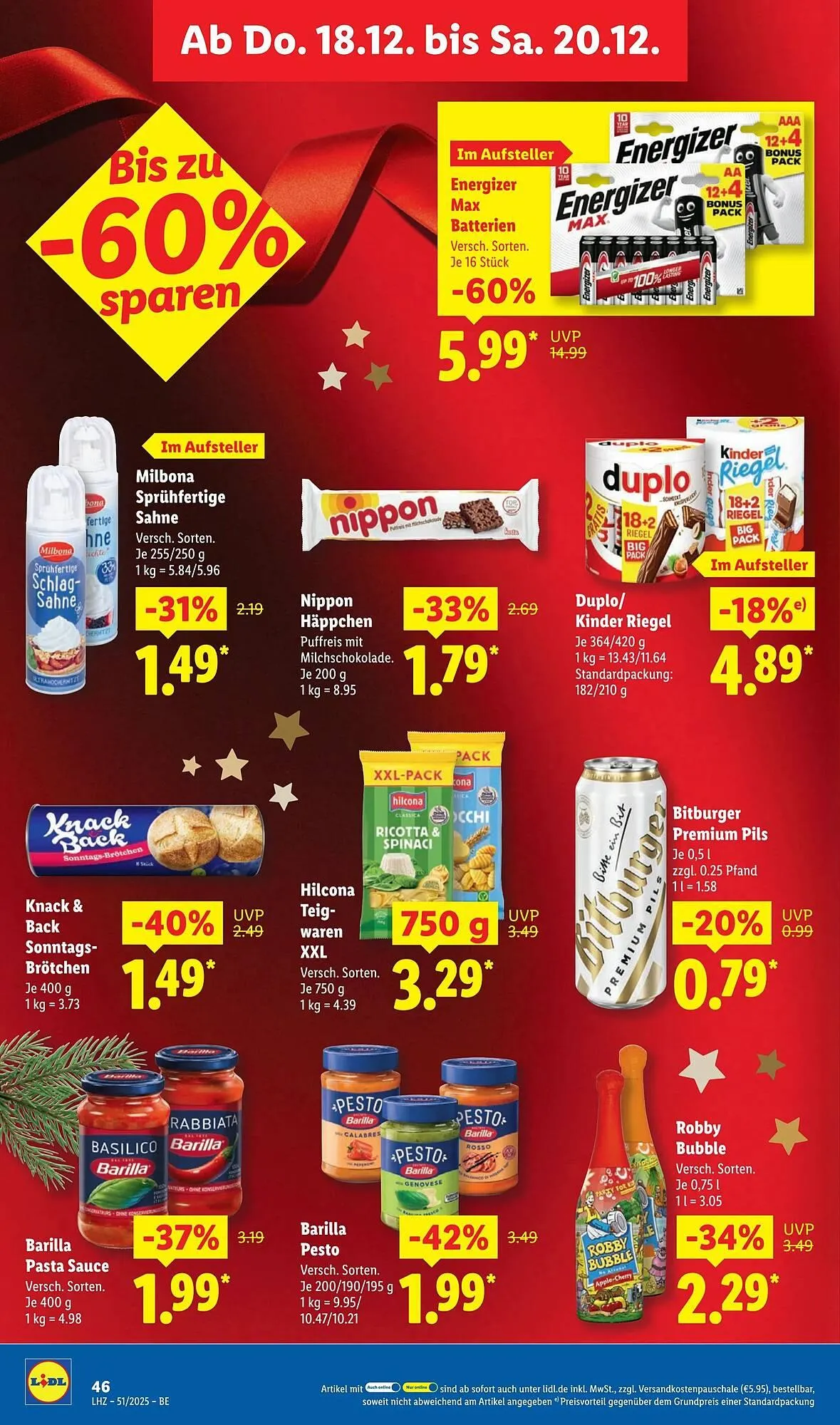 Lidl Prospekt von 15. Dezember bis 21. Dezember 2025 - Prospekt seite 66