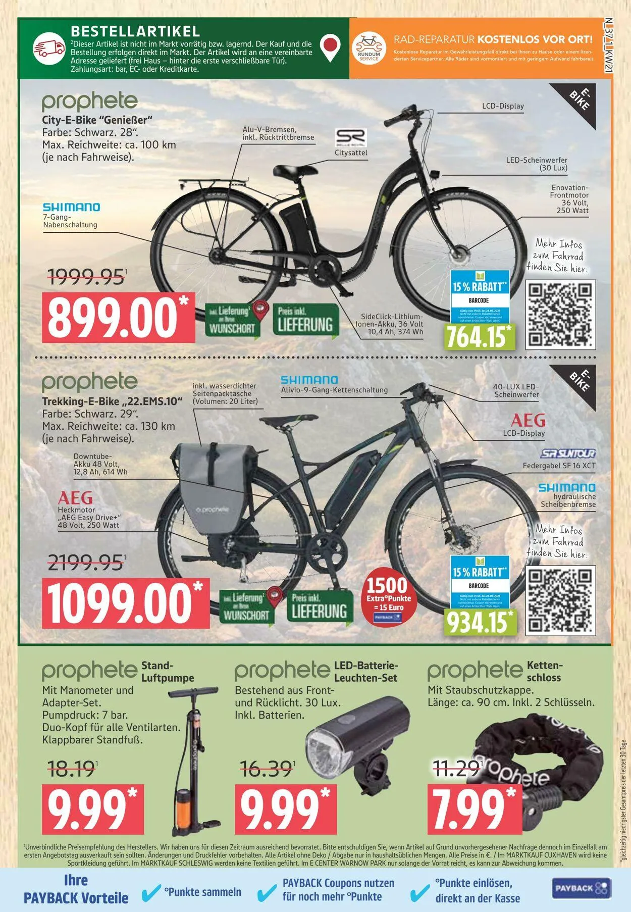 Marktkauf Aktueller Prospekt von 19. Mai bis 24. Mai 2025 - Prospekt seite 37