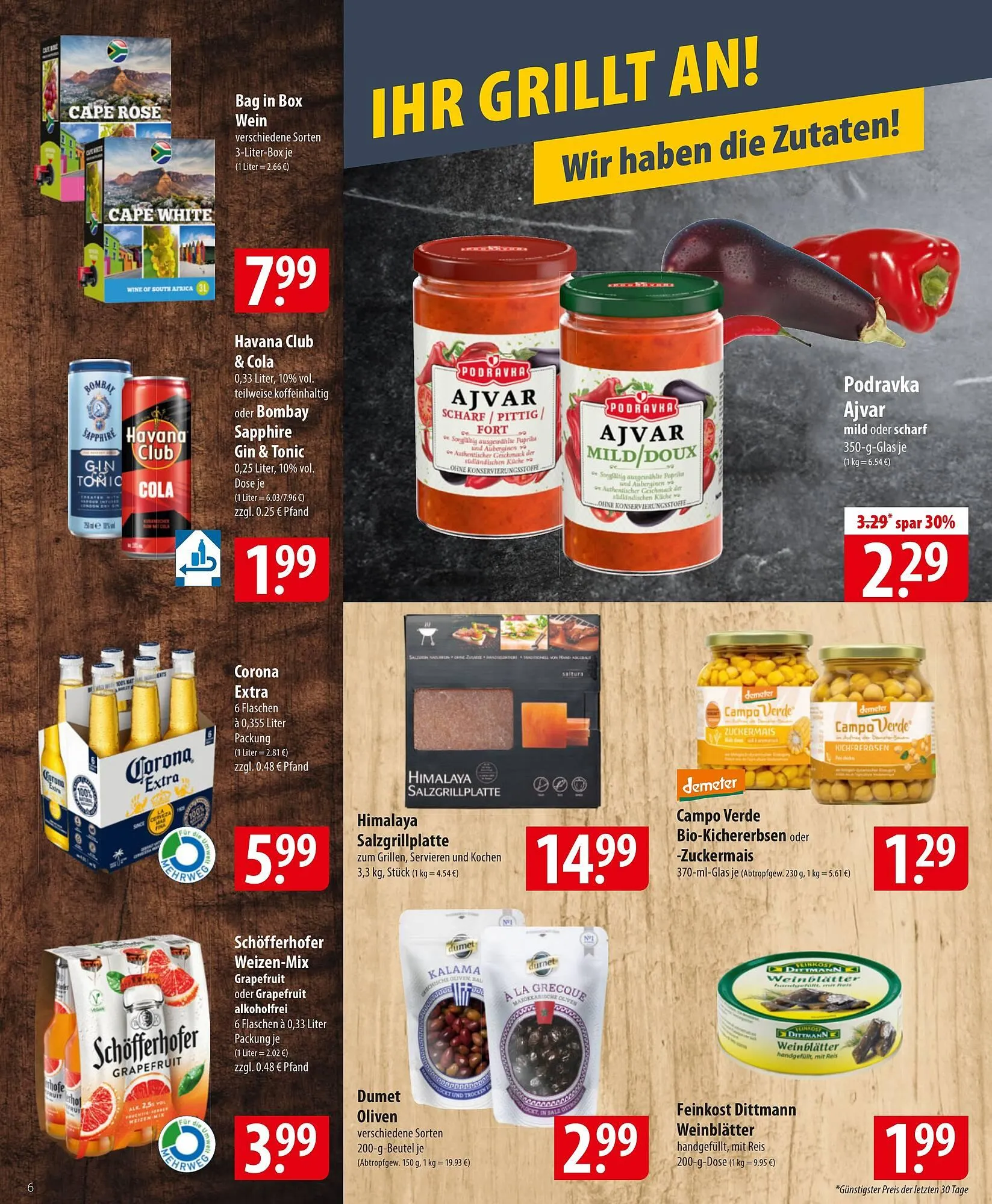 Famila Nord Ost Prospekt von 17. März bis 29. März 2025 - Prospekt seite 6