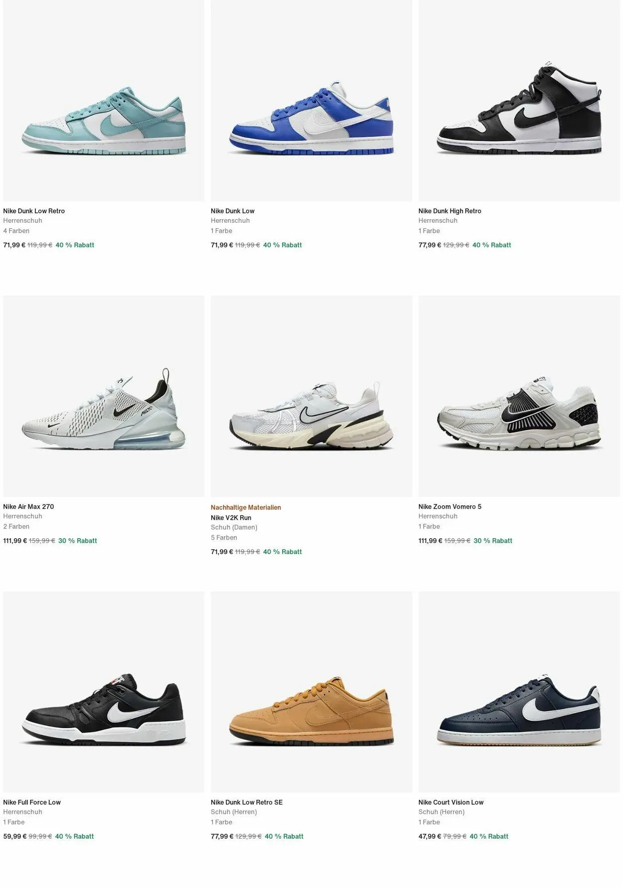 Nike Aktueller Prospekt - 1