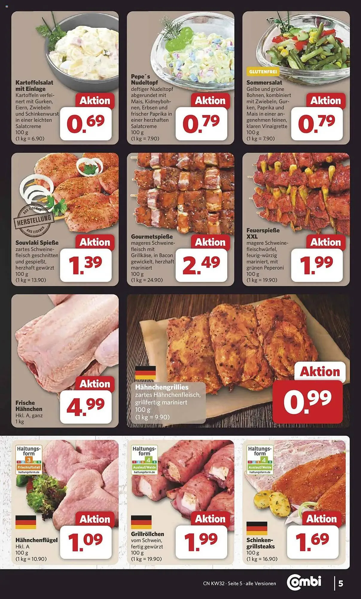 Combi Prospekt von 3. August bis 9. August 2025 - Prospekt seite 5