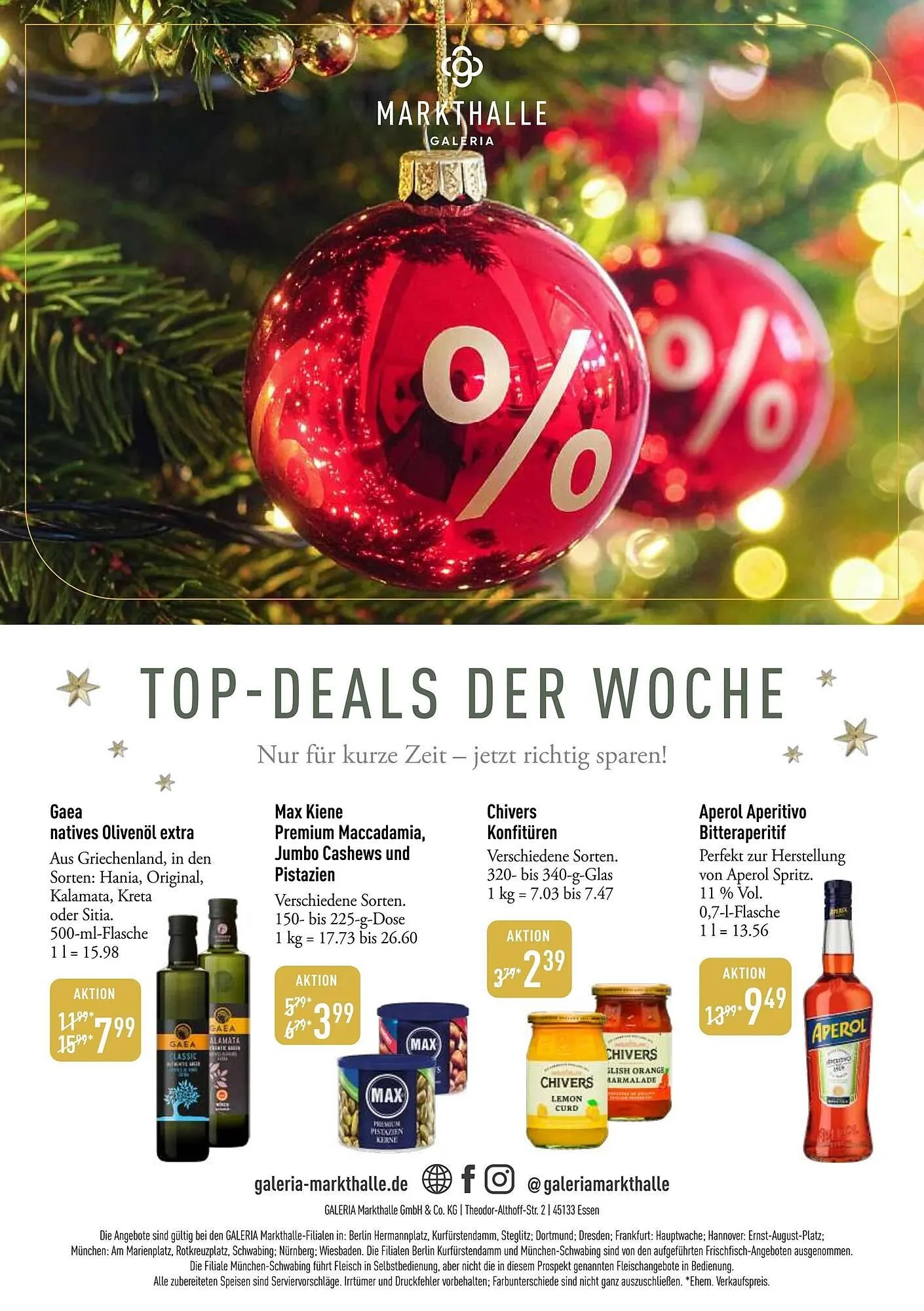 Galeria Markthalle Prospekt von 8. Dezember bis 15. Dezember 2025 - Prospekt seite 16