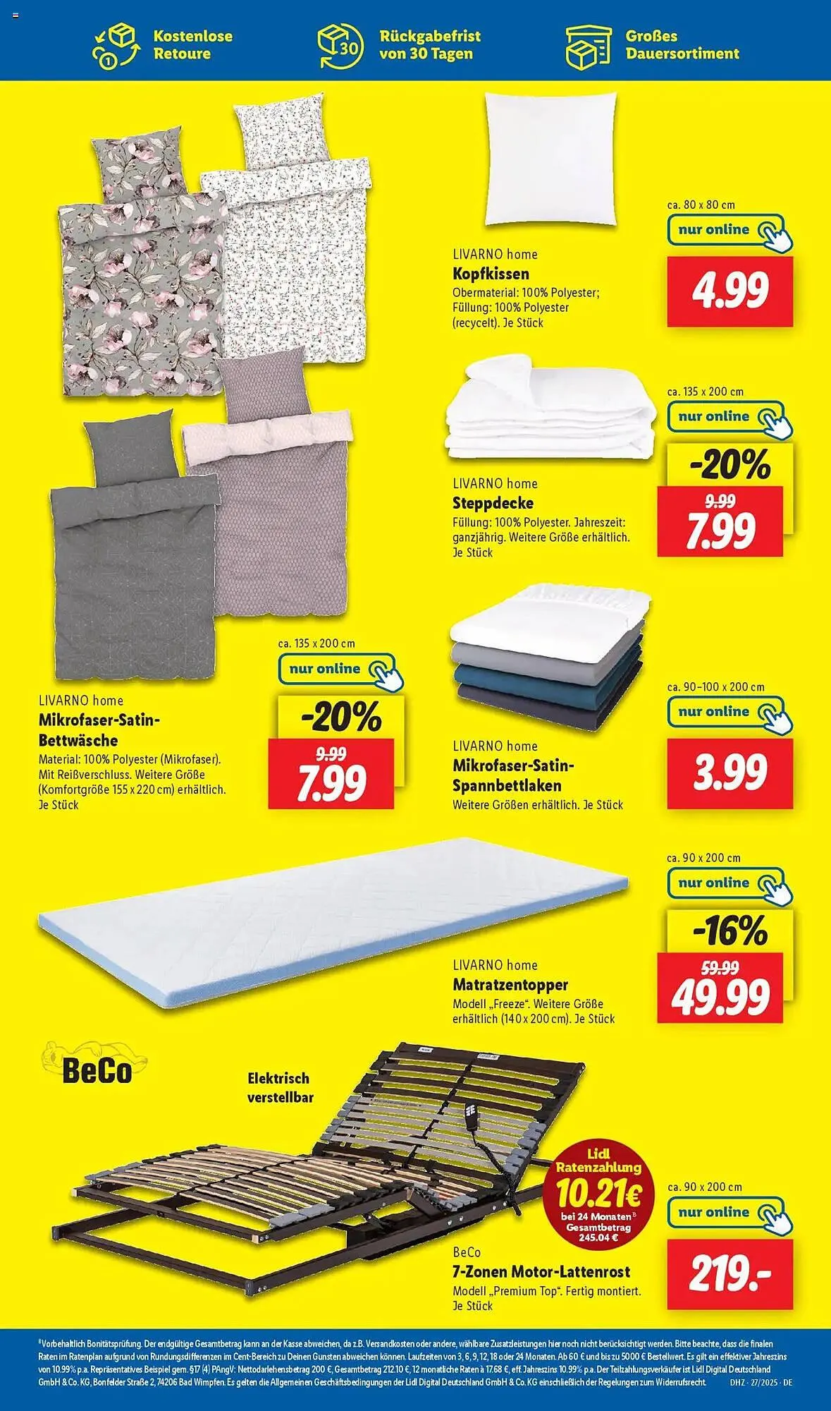 Lidl Prospekt von 30. Juni bis 5. Juli 2025 - Prospekt seite 25