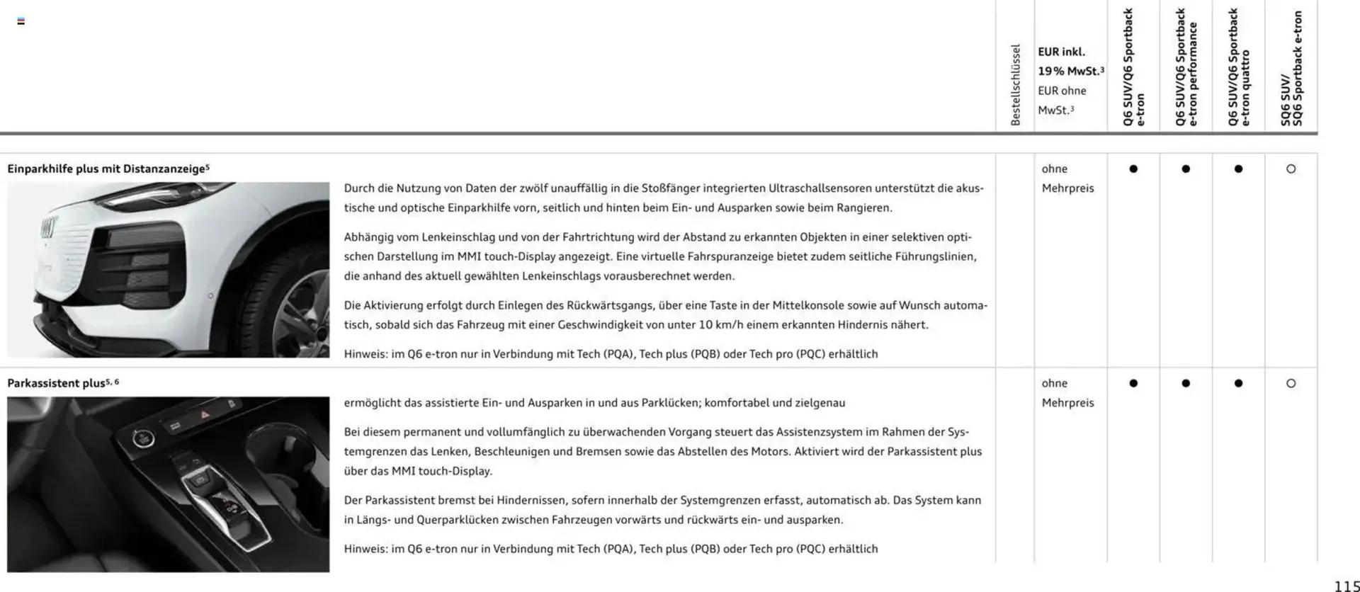 Audi Prospekt von 28. Oktober bis 28. Oktober 2026 - Prospekt seite 115