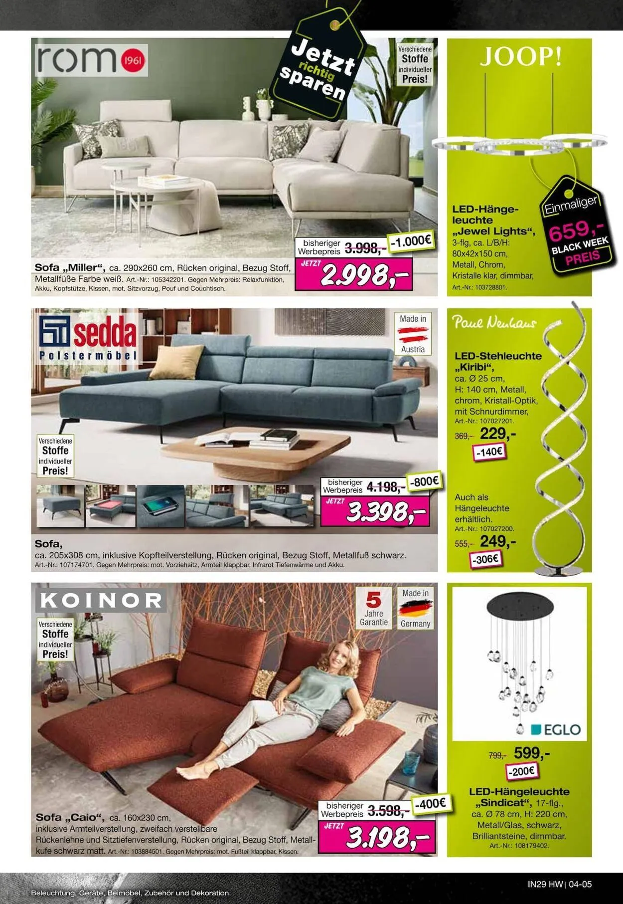 Möbel Inhofer Aktueller Prospekt von 26. Januar bis 9. Februar 2026 - Prospekt seite 5