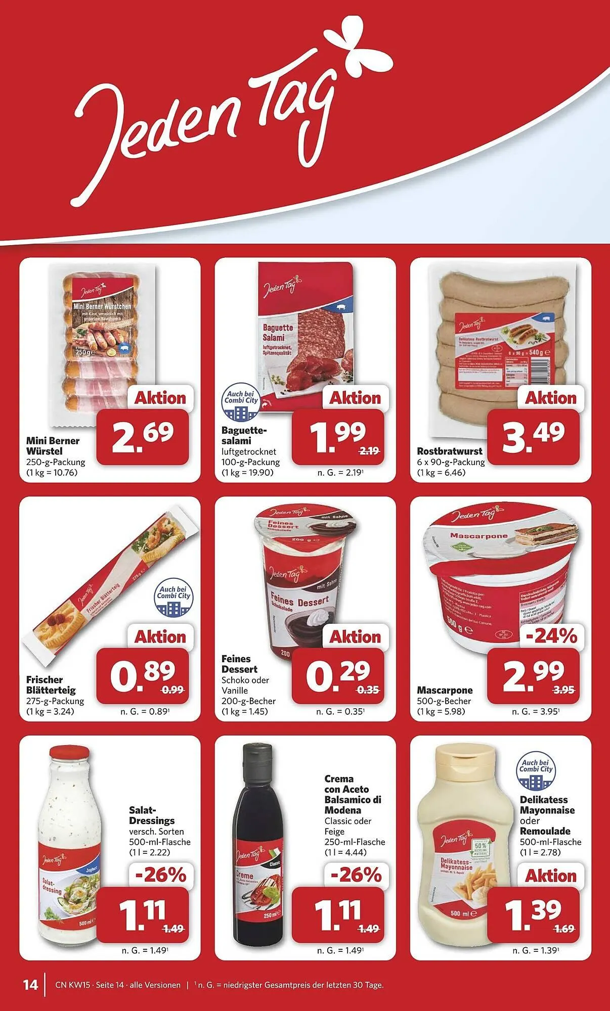 Combi Prospekt von 7. April bis 12. April 2025 - Prospekt seite 17