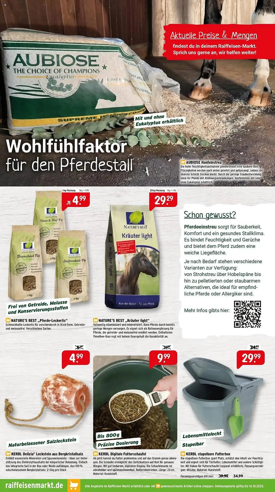 Raiffeisen Markt Prospekt von 1. Oktober bis 30. Oktober 2025 - Prospekt seite 4