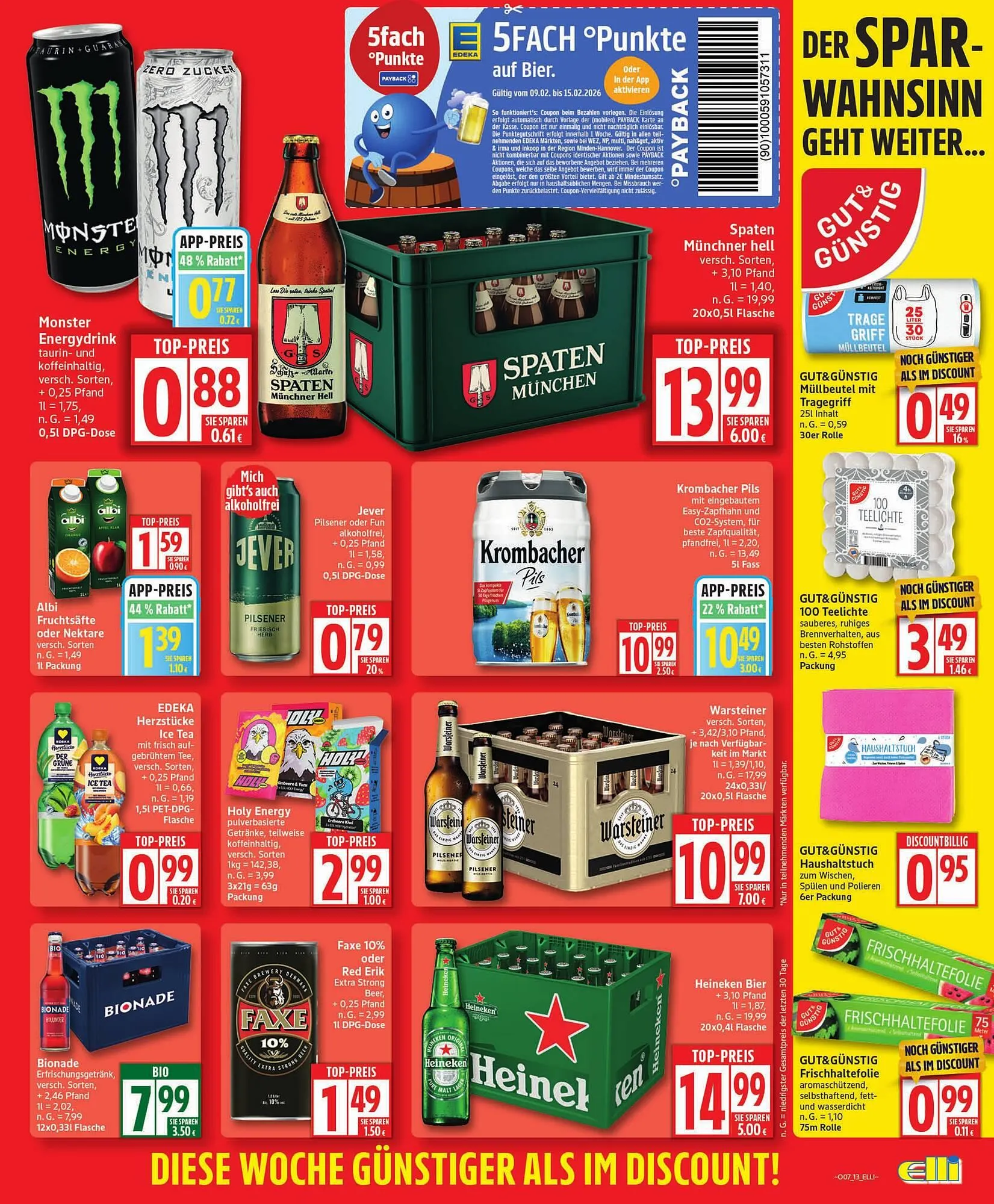 Elli Markt Prospekt von 9. Februar bis 14. Februar 2026 - Prospekt seite 13