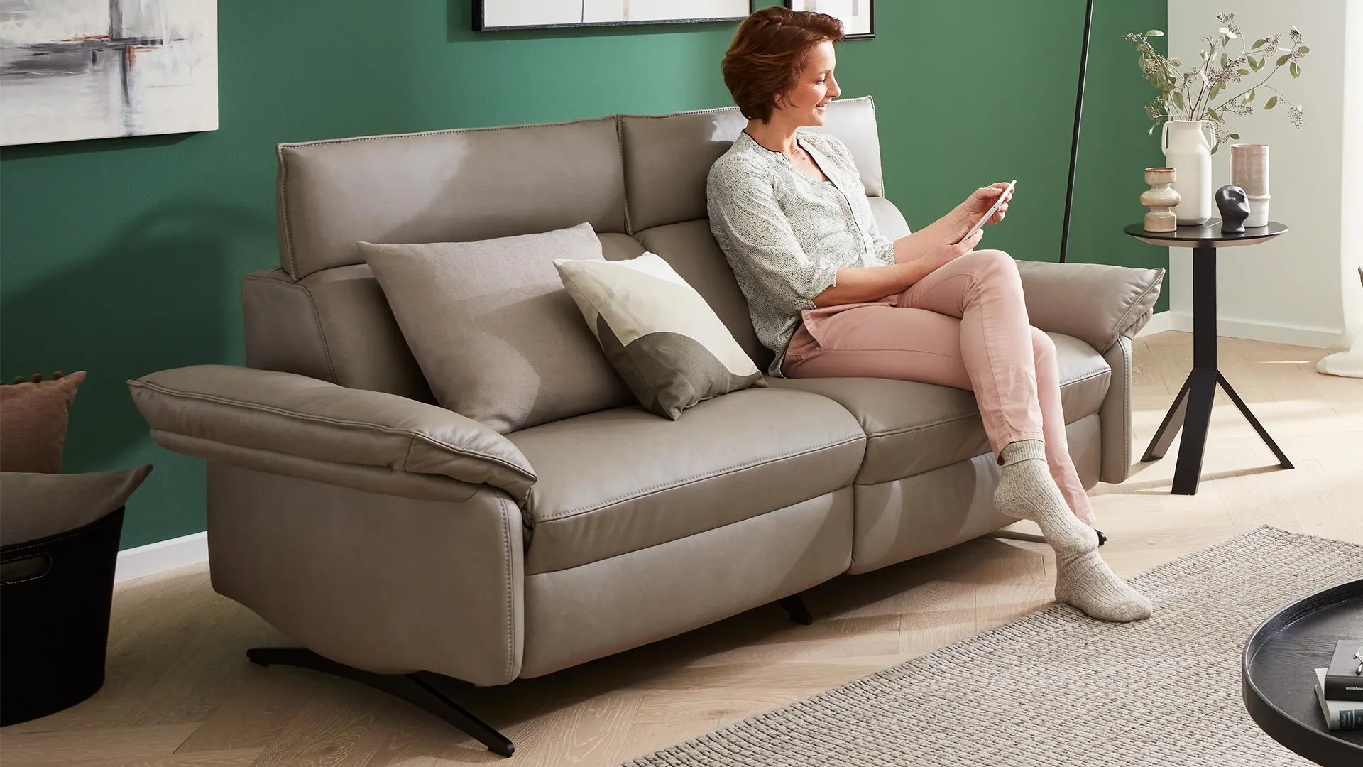 Himolla Couchgarnitur Supreme in Leder