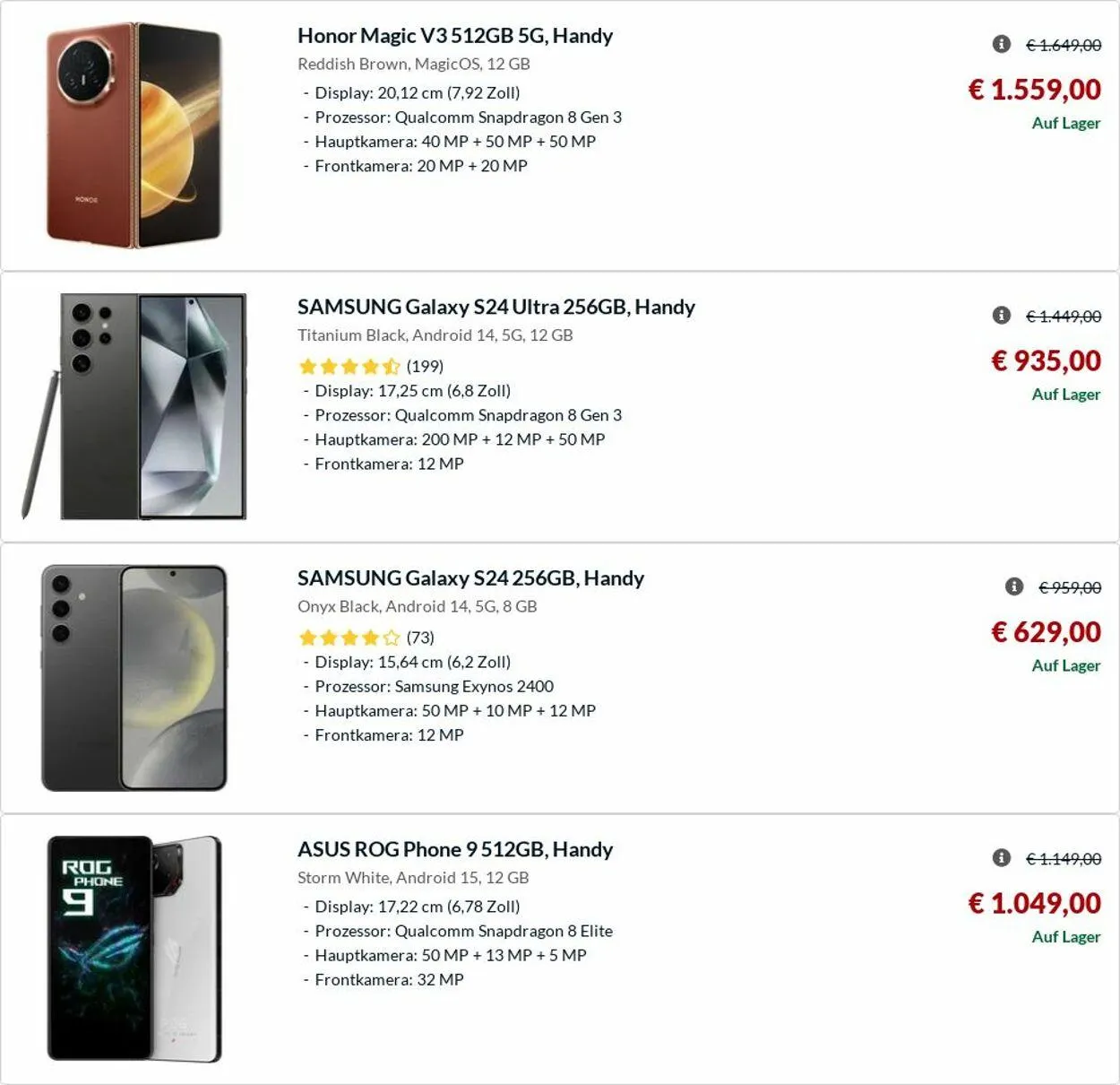 Alternate Aktueller Prospekt von 17. März bis 26. März 2025 - Prospekt seite 108