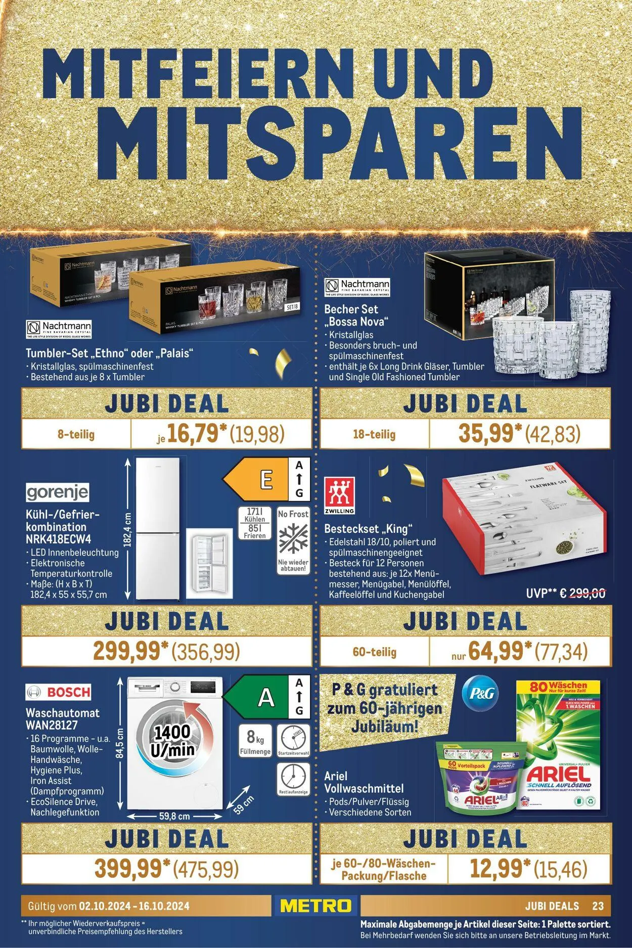 Metro Aktueller Prospekt von 1. Mai bis 15. Mai 2025 - Prospekt seite 25