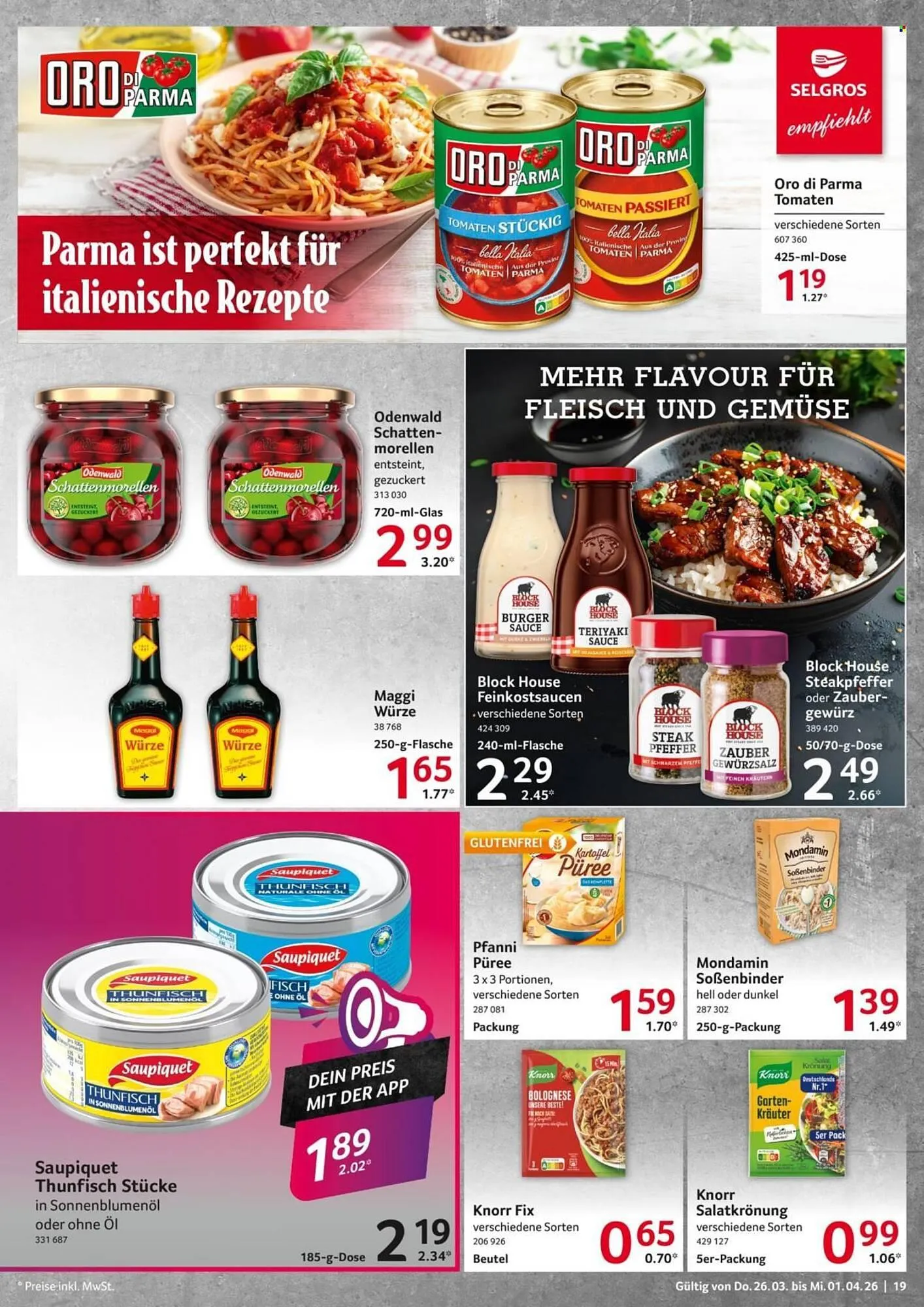 Selgros Prospekt von 26. März bis 1. April 2026 - Prospekt seite 19
