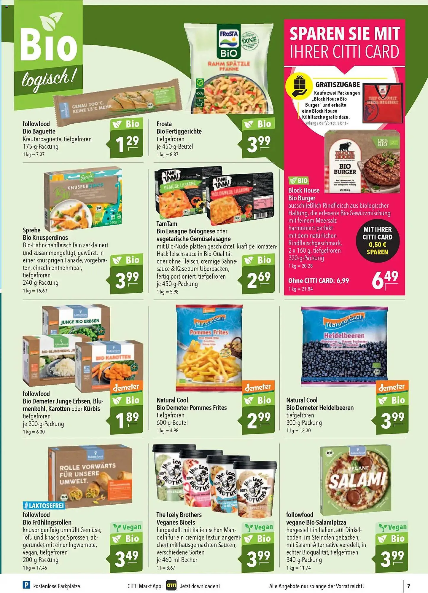CITTI Markt Prospekt von 4. März bis 17. März 2026 - Prospekt seite 7