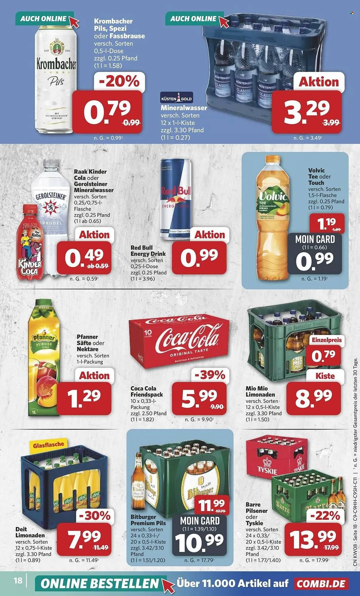 Combi Prospekt von 16. Februar bis 21. Februar 2026 - Prospekt seite 19