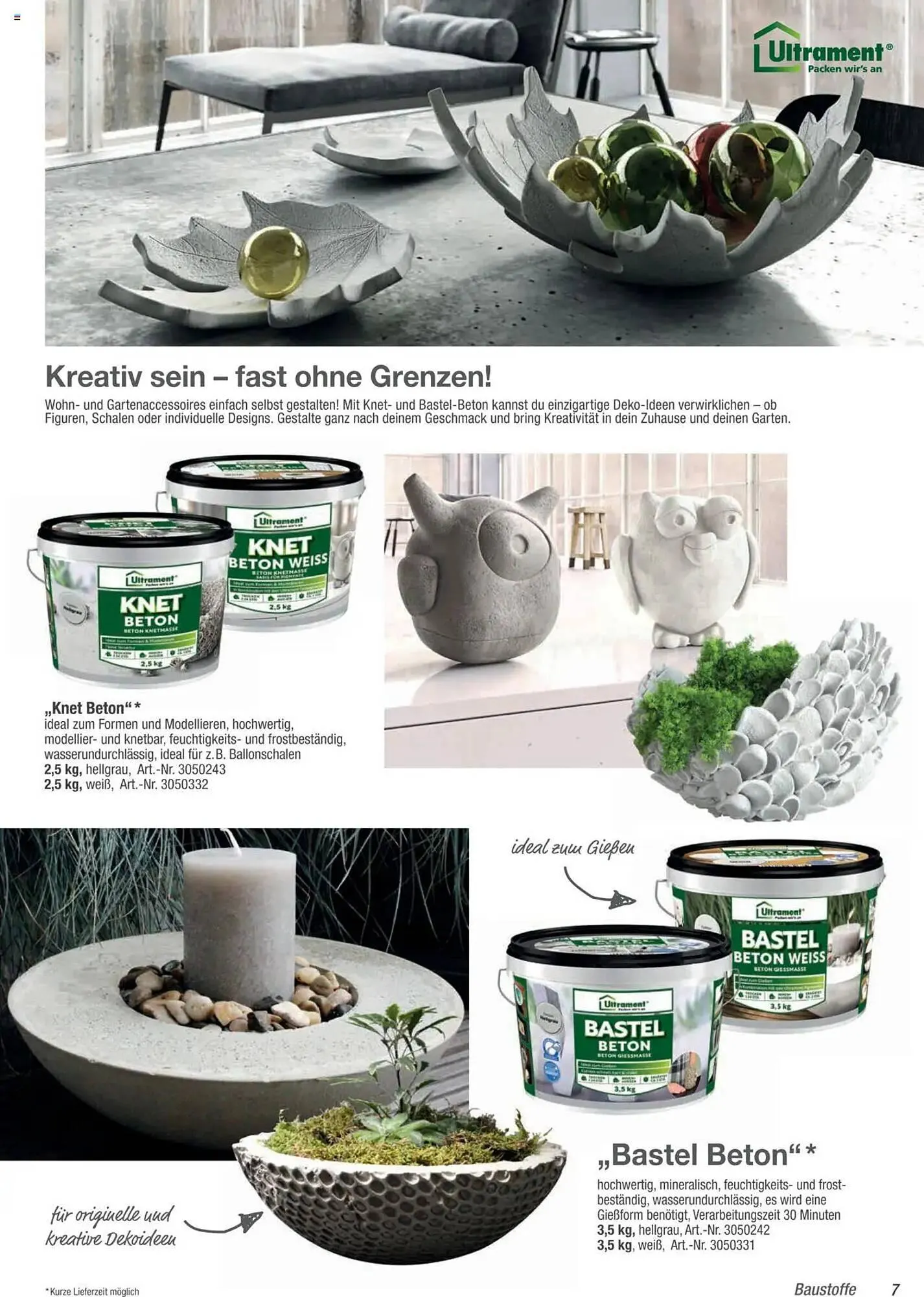 toom Baumarkt Prospekt von 4. März bis 30. Juni 2025 - Prospekt seite 7