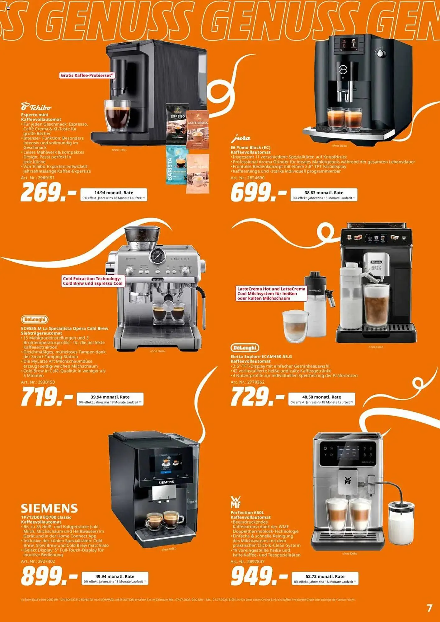Saturn Prospekt von 7. Juli bis 19. Juli 2025 - Prospekt seite 7