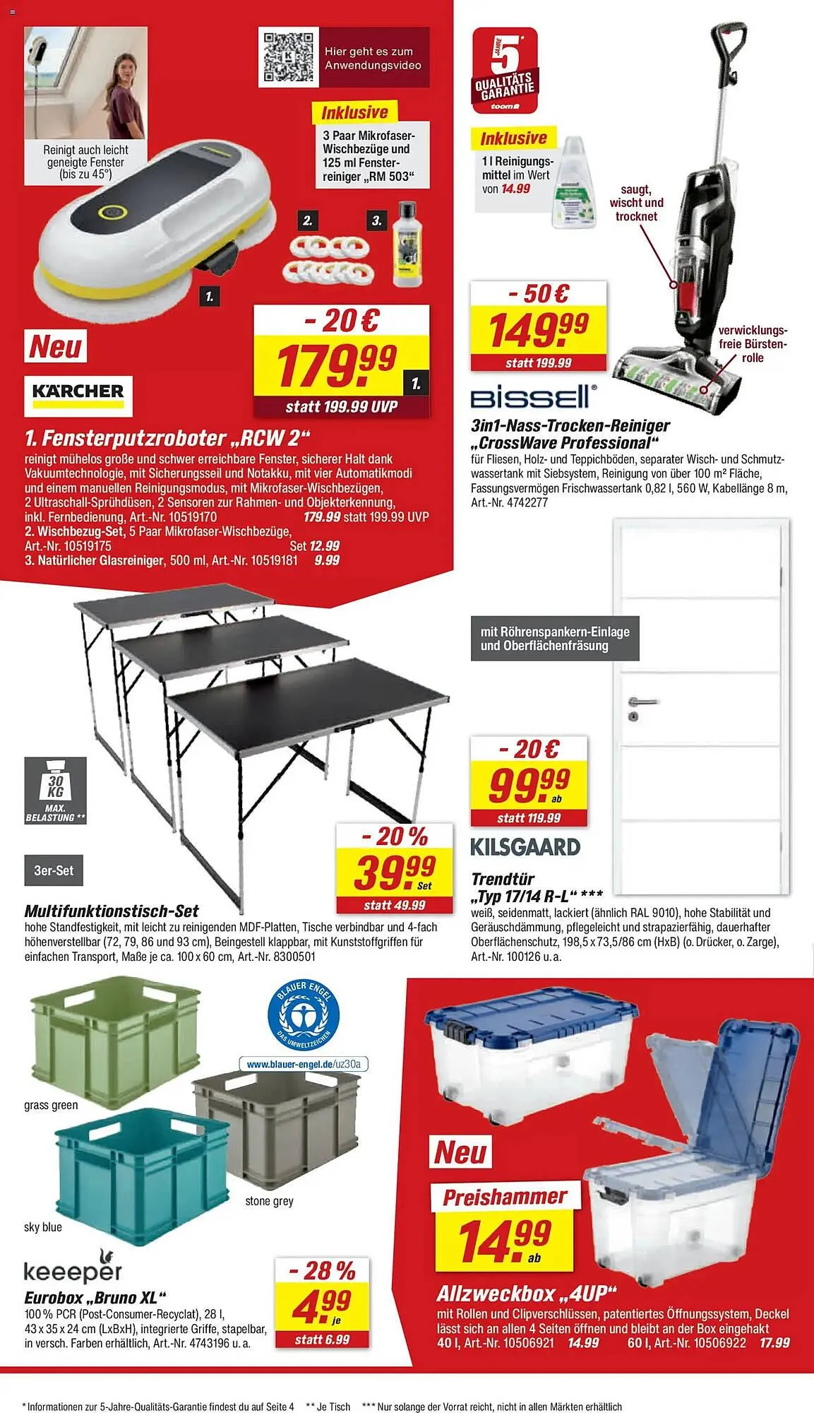 Toom Baumarkt Prospekt von 14. März bis 20. März 2026 - Prospekt seite 20