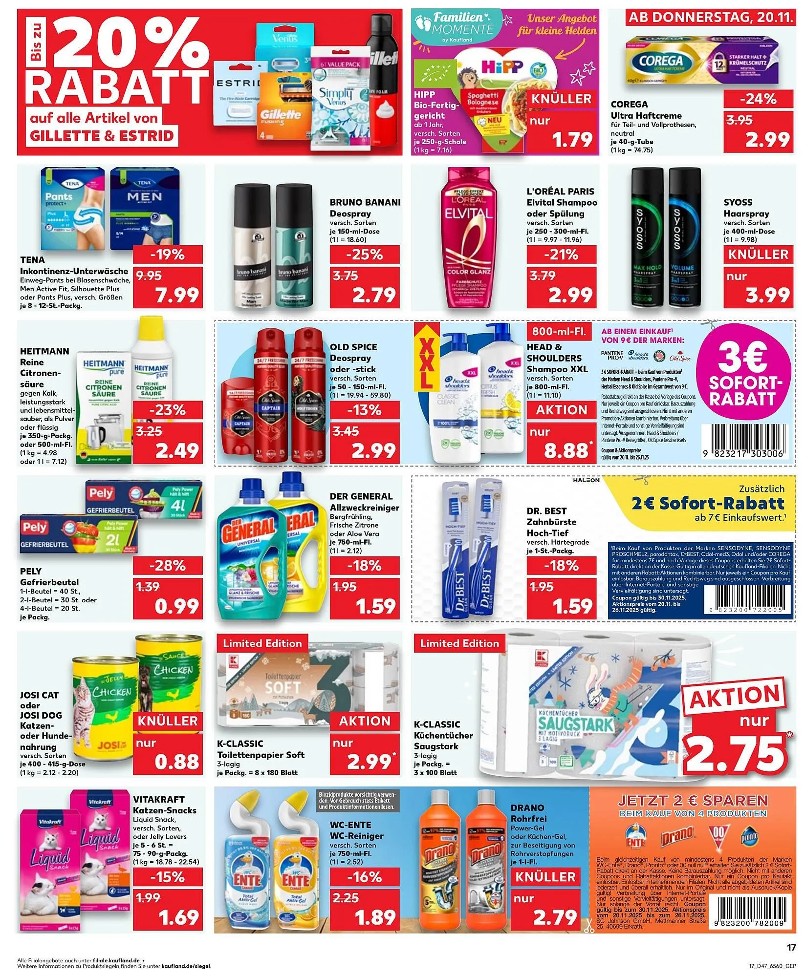 Kaufland Prospekt von 20. November bis 26. November 2025 - Prospekt seite 17