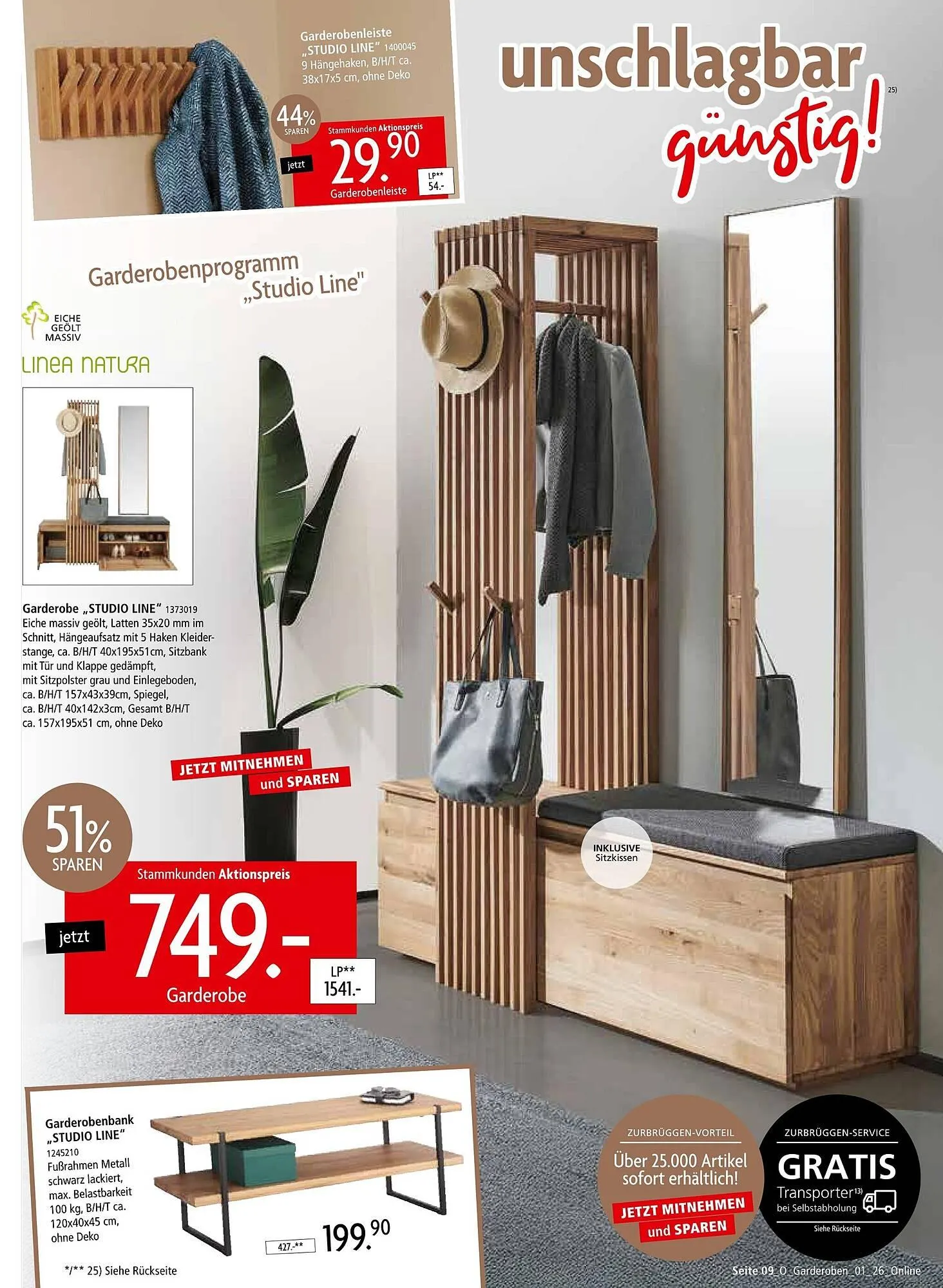 Zurbrüggen Prospekt von 21. März bis 19. April 2026 - Prospekt seite 9