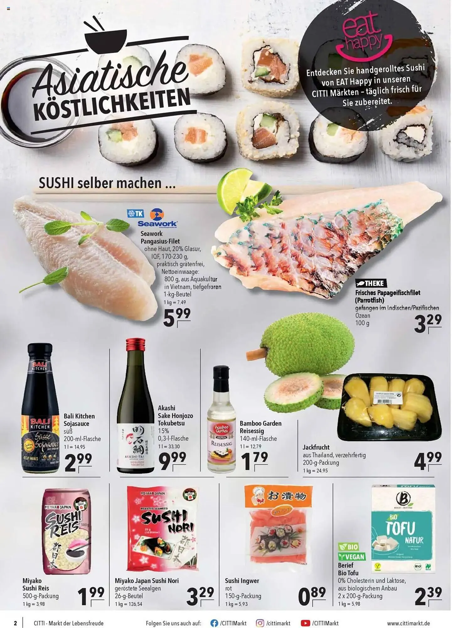 CITTI Markt Prospekt von 2. April bis 8. April 2025 - Prospekt seite 2