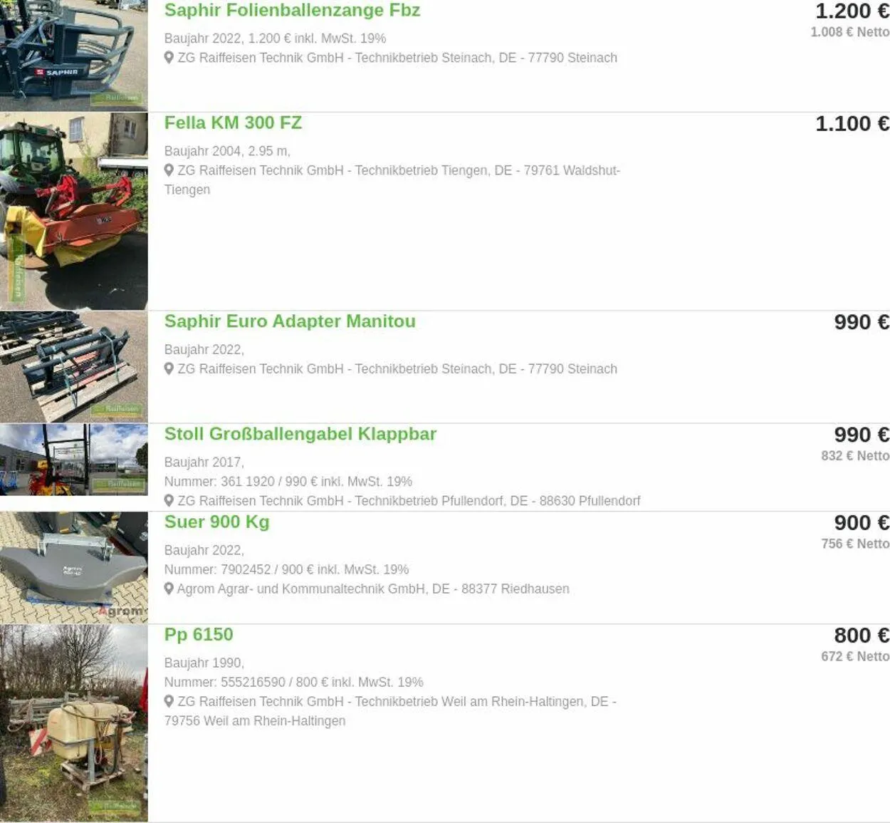 ZG Raiffeisen Aktueller Prospekt von 14. April bis 23. April 2025 - Prospekt seite 36