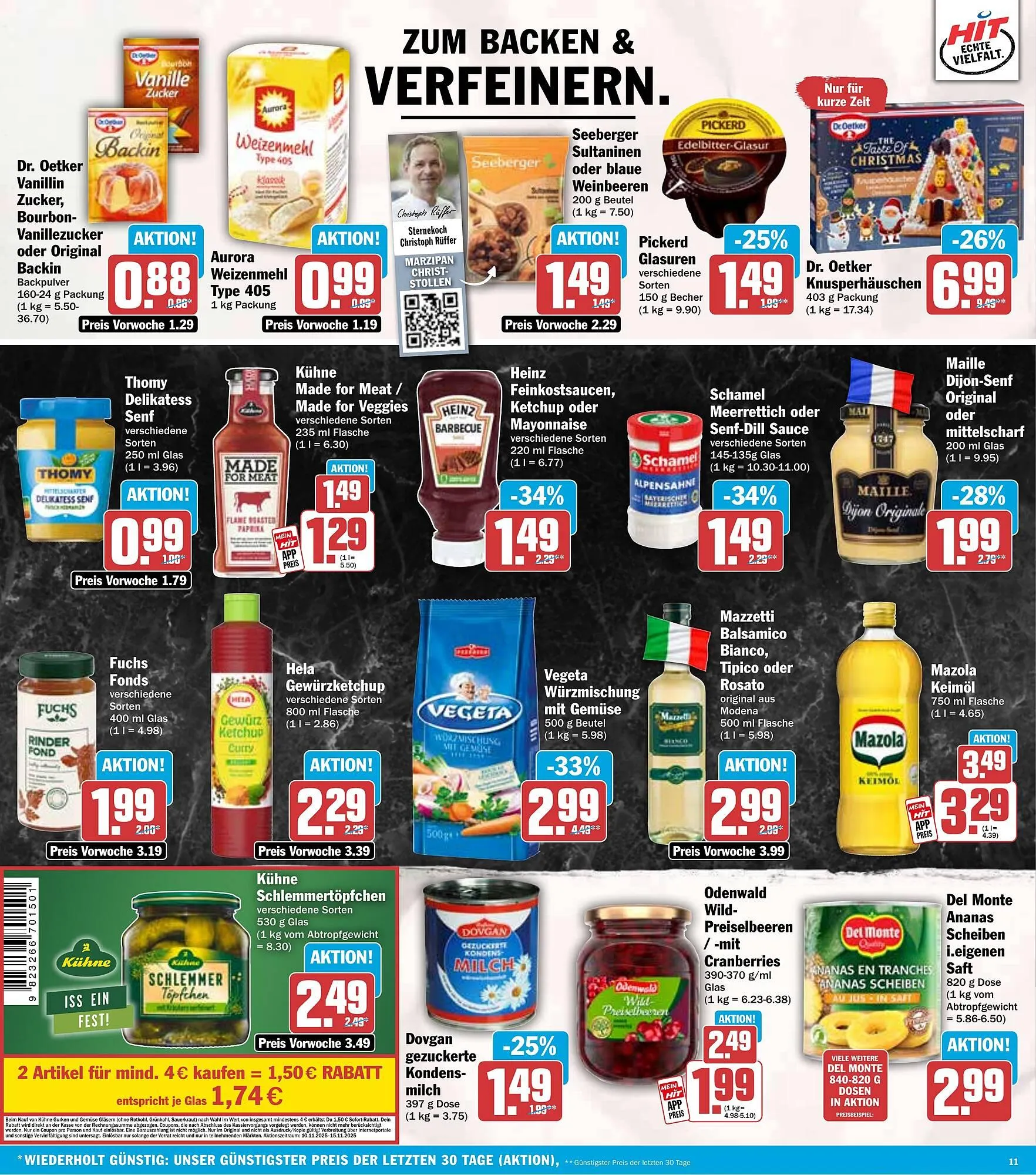 HIT Prospekt von 10. November bis 15. November 2025 - Prospekt seite 11