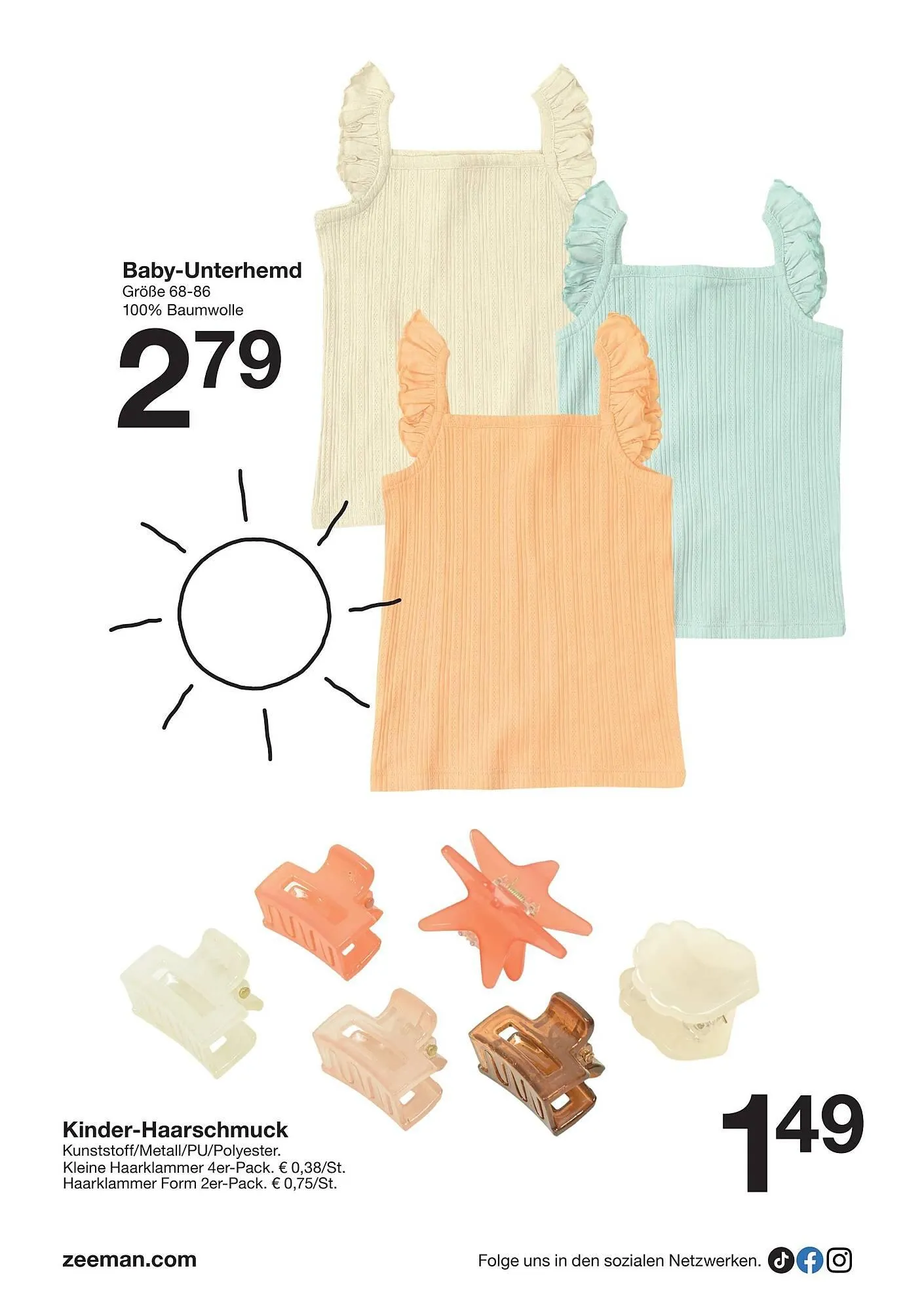 Zeeman Prospekt von 3. Mai bis 10. Mai 2025 - Prospekt seite 6