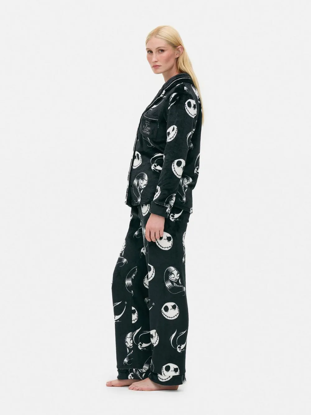 Disney Tim Burton’s The Nightmare Before Christmas Plush Pajama Bottoms